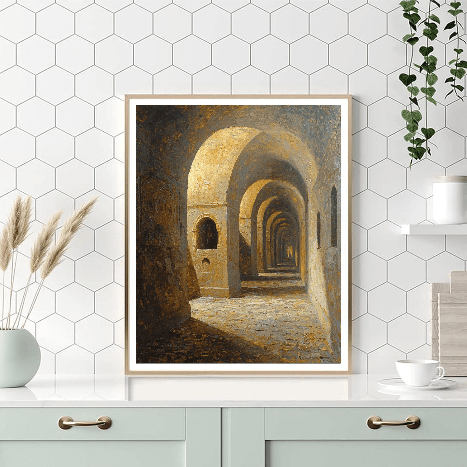 Naples Underground Catacombs Paint By Numbers Kits