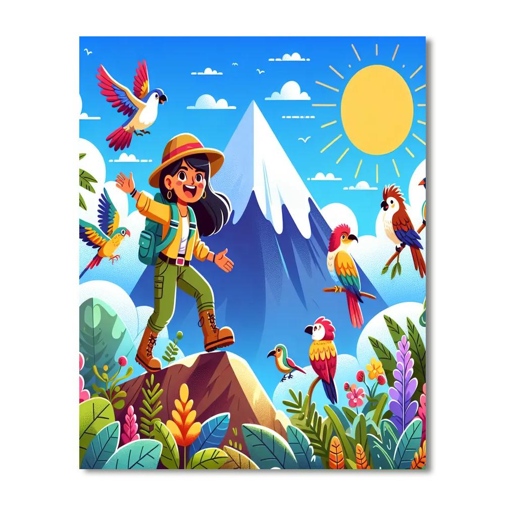 Exciting Explorers Painting By Numbers Kit