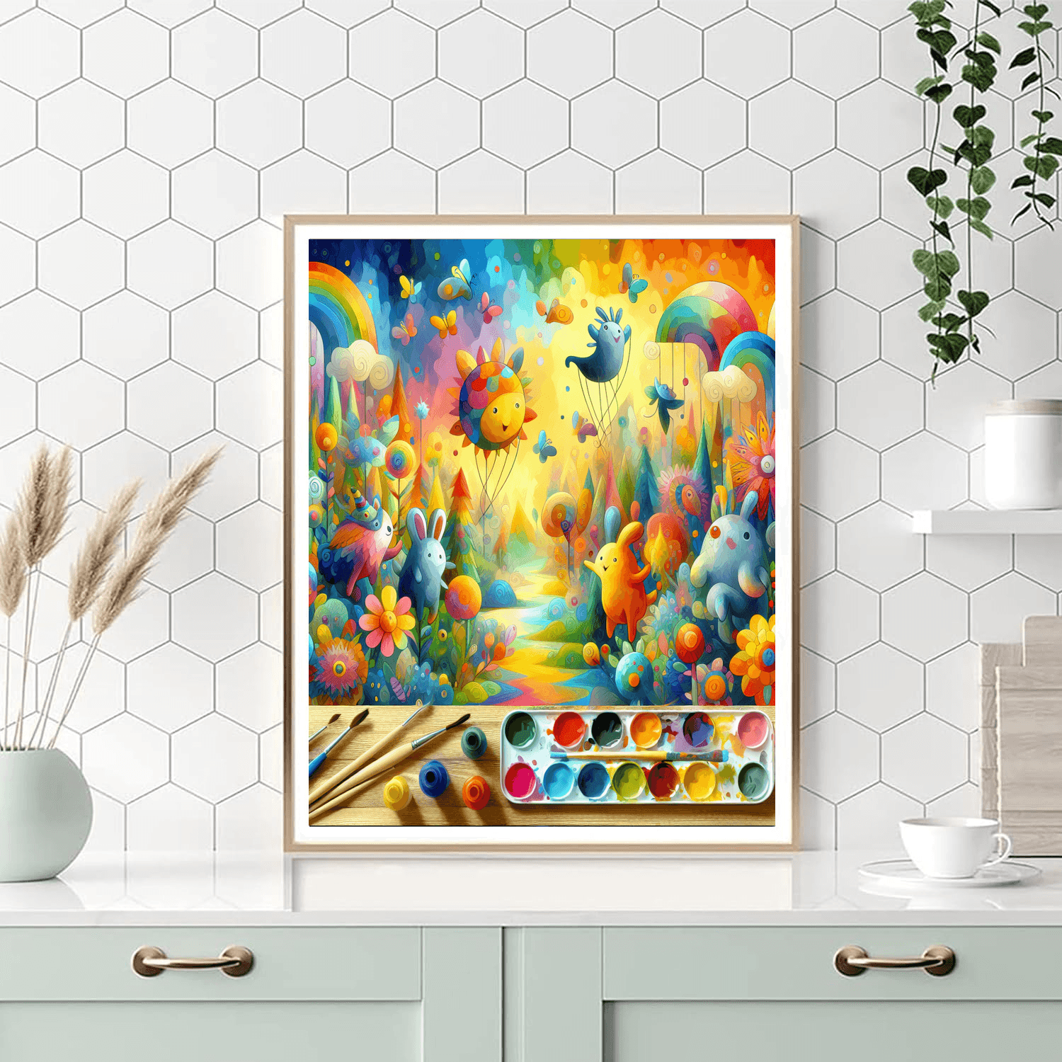 Whimsical Creatures Paint By Numbers