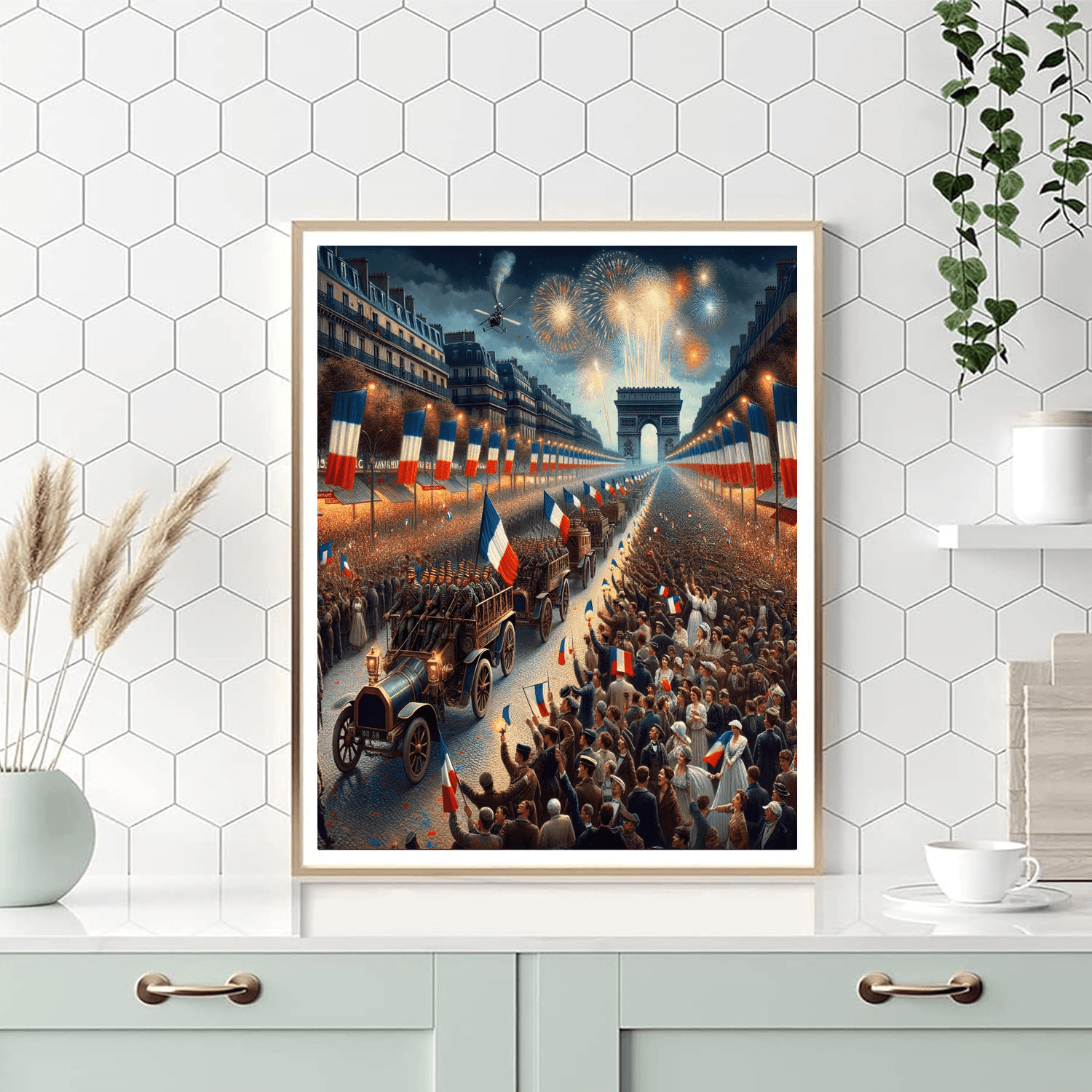 Bastille Day - France Paint By Numbers Art