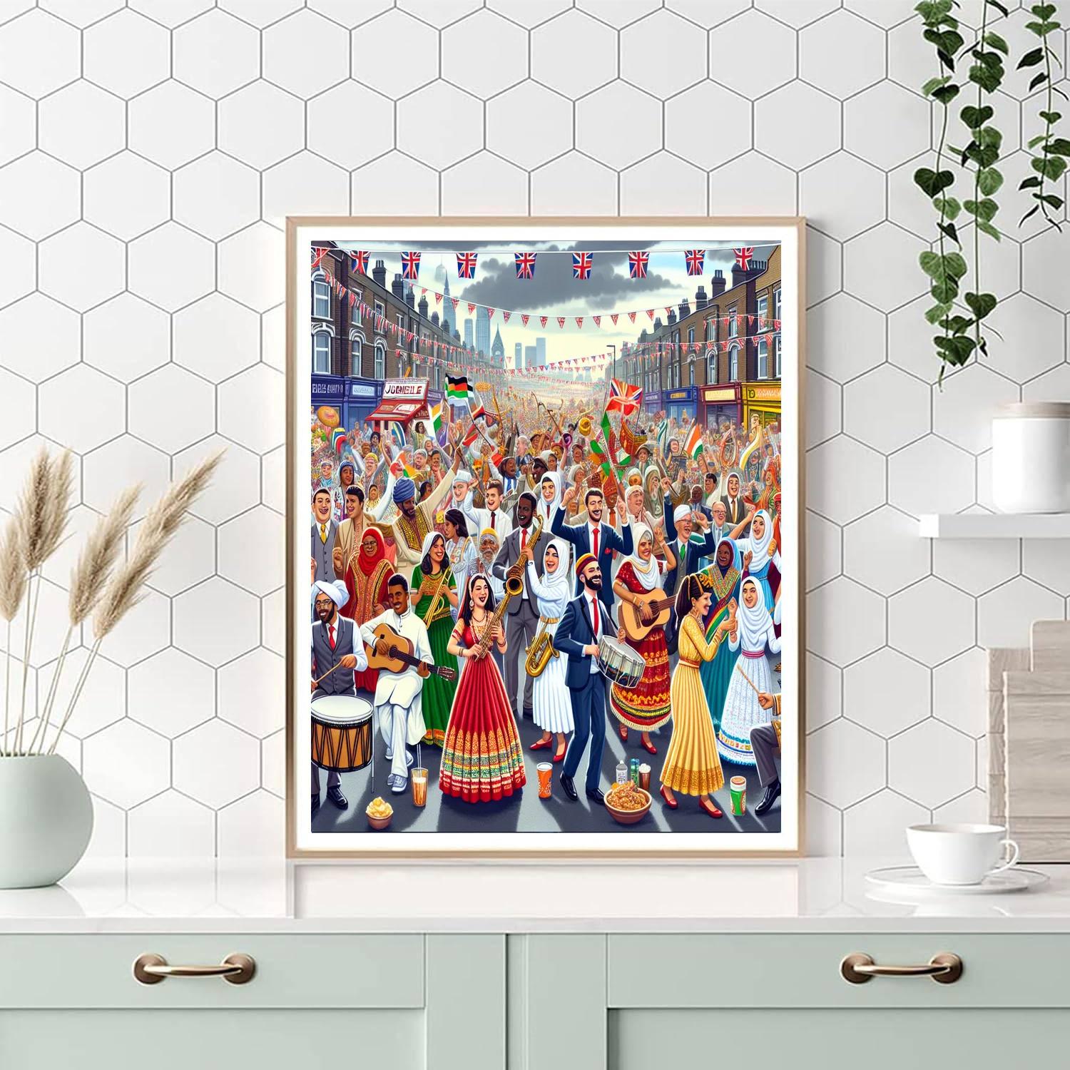 Jubilee Day DIY Paint By Numbers