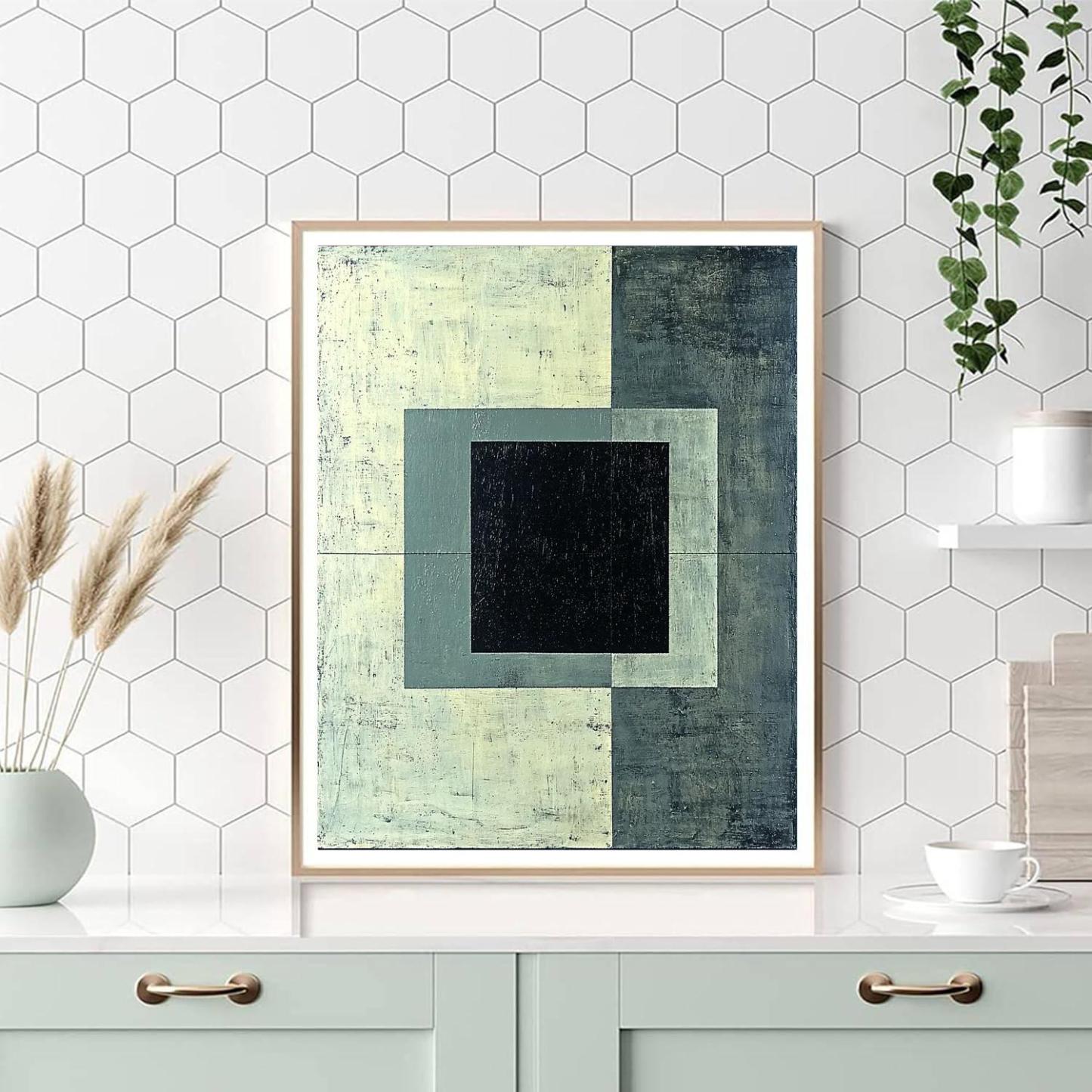 Kazimir Malevich Inspired Essence Of Structure  Paint By Color