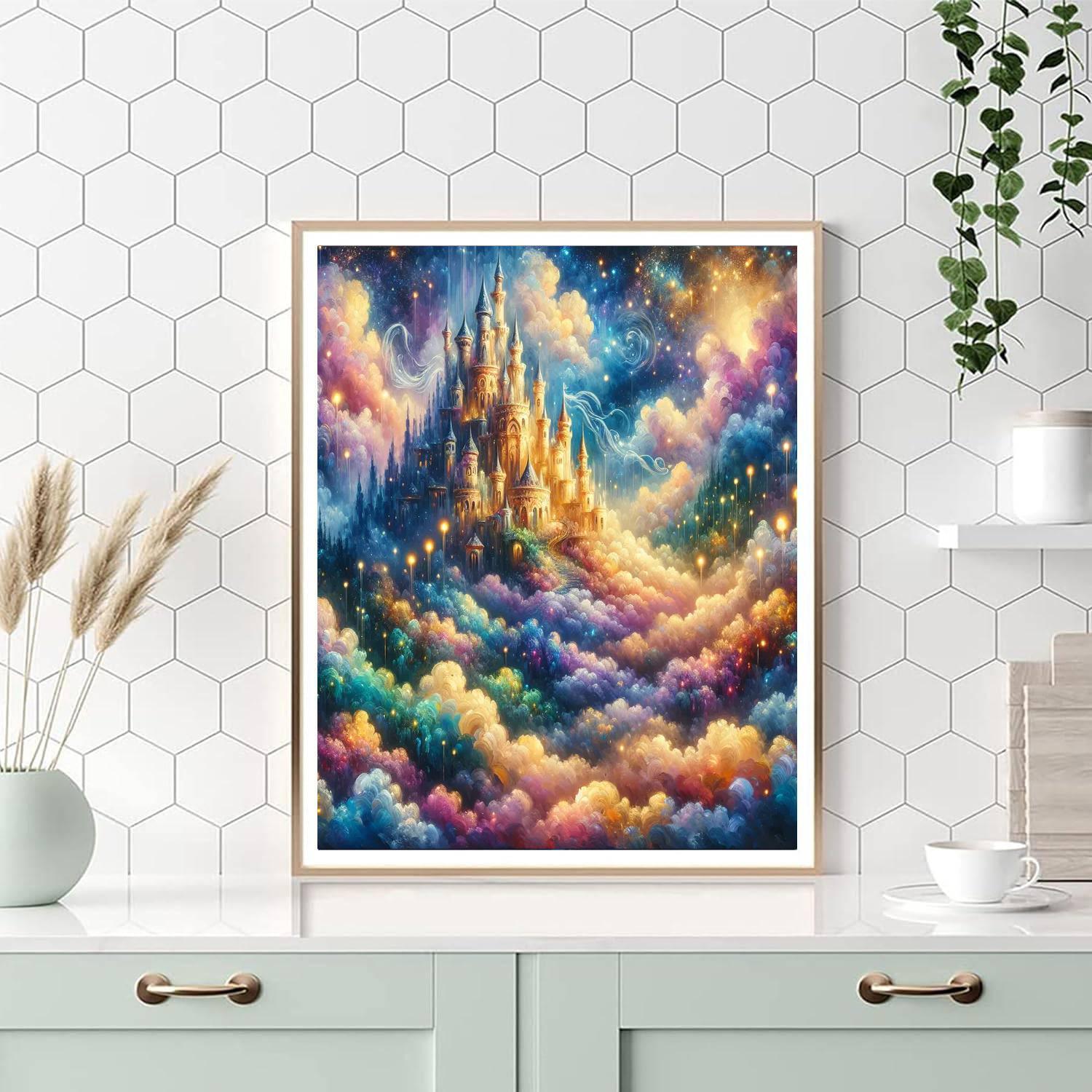 Mystical Castle Numbered Painting Kits