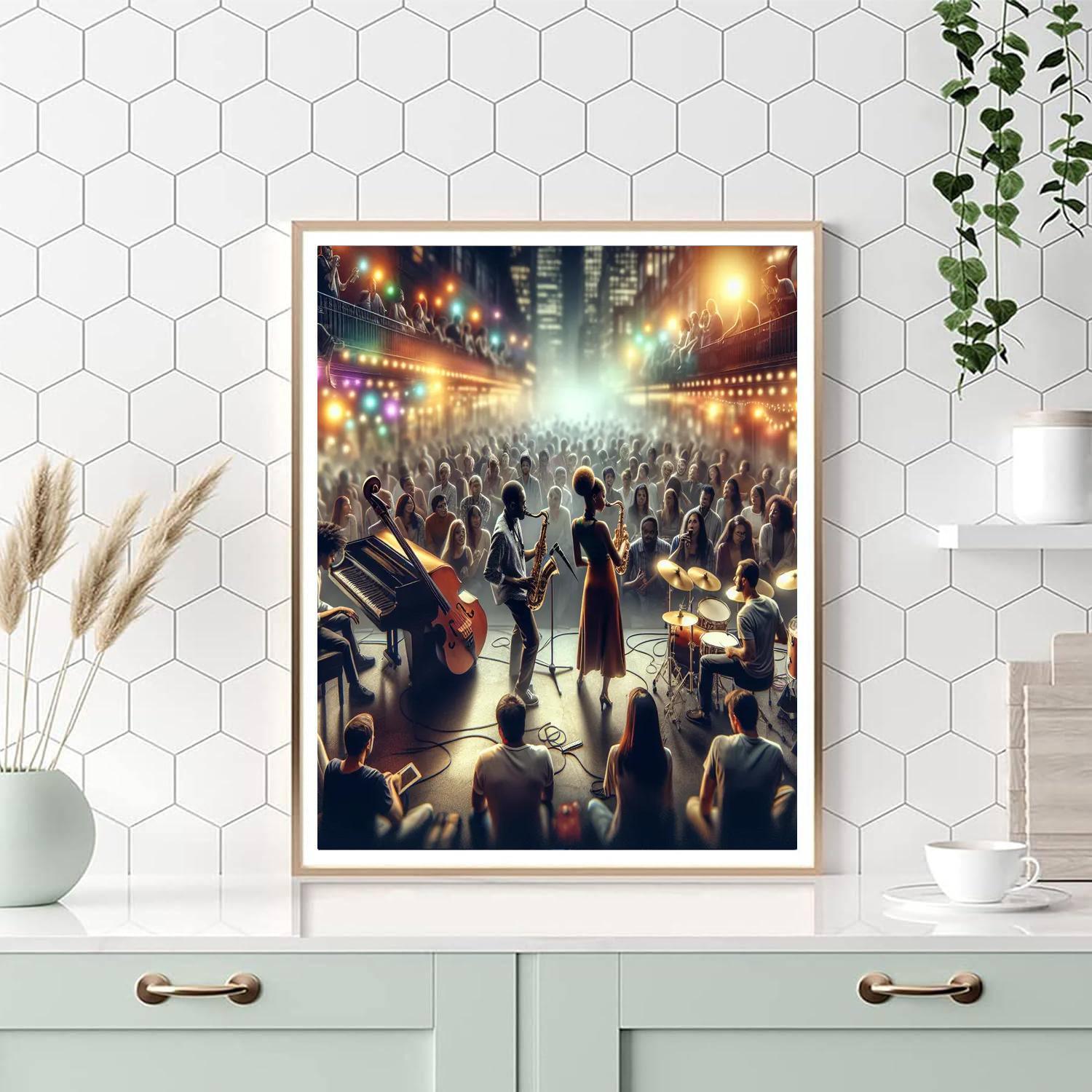 International Jazz Day - Various Locations Numbered Painting Kits