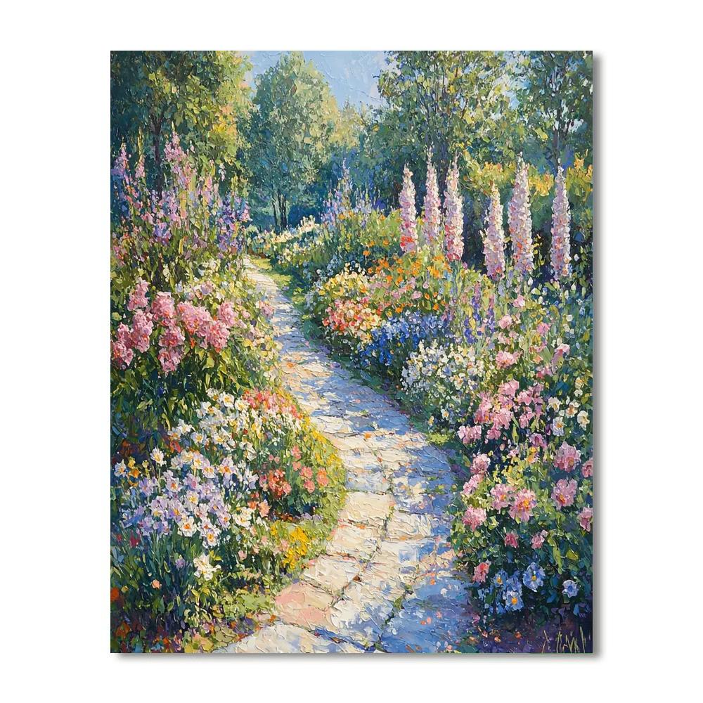 Mother's Loving Garden Paint By Number