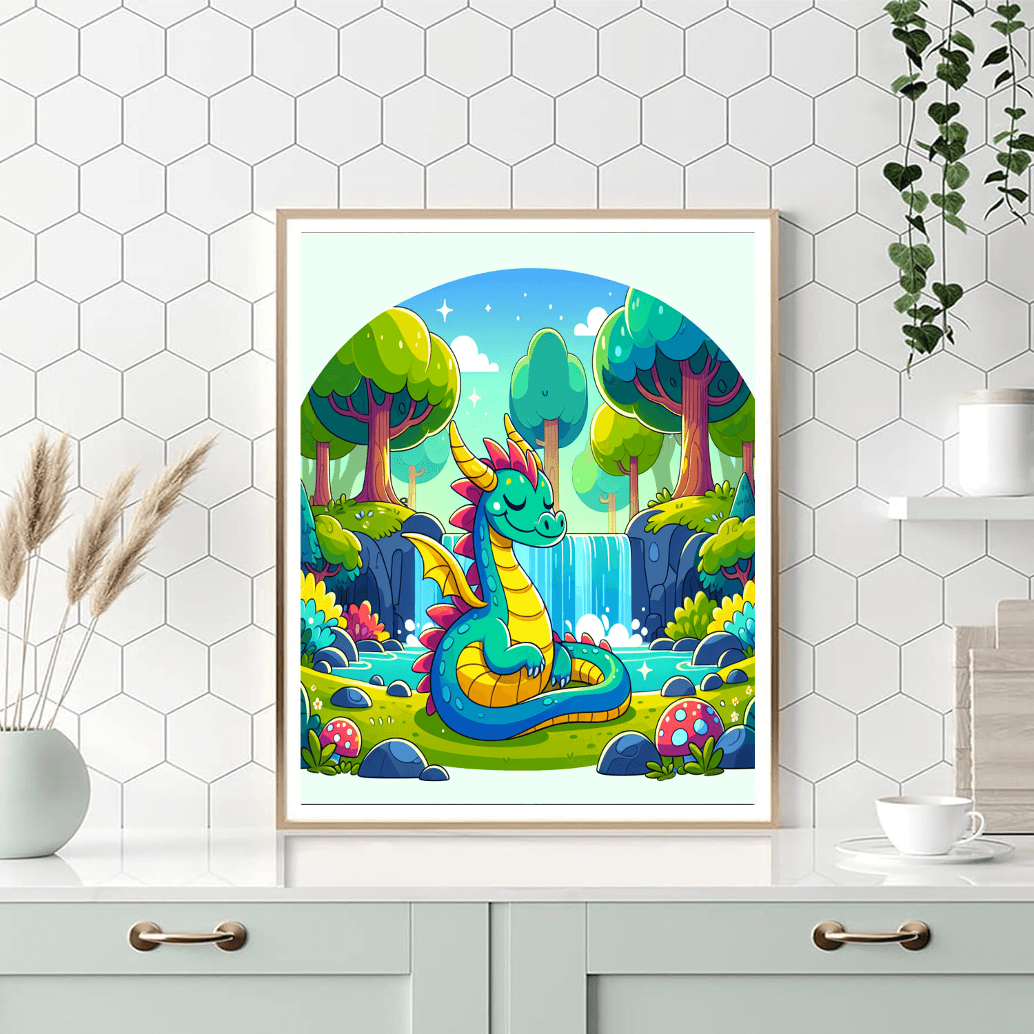 Magical Forest Expedition Paint By Numbers