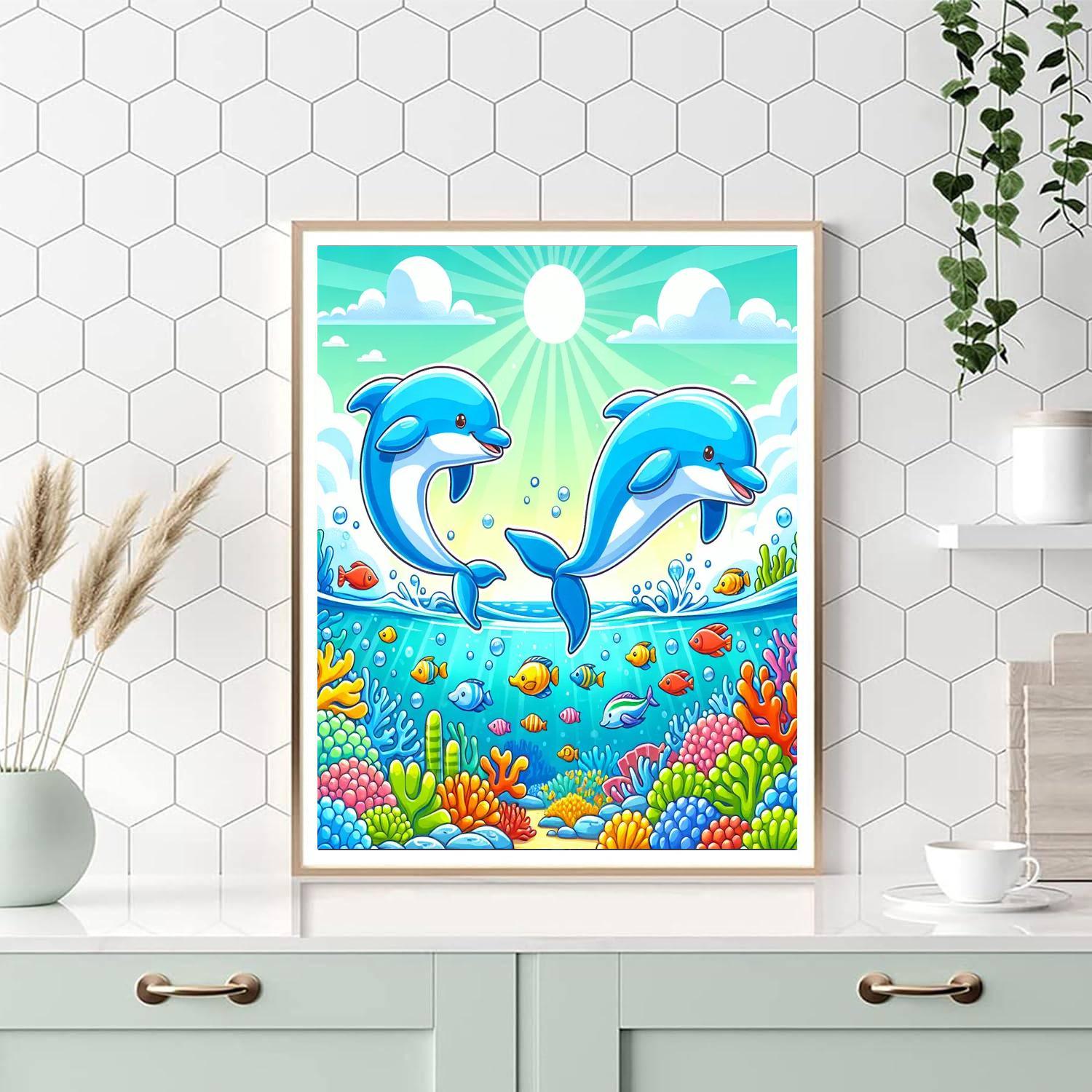 Exciting Underwater Adventure Paint By Number