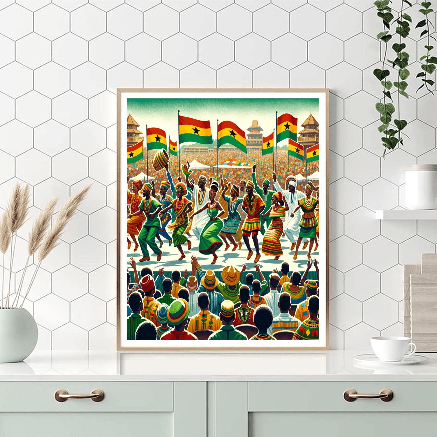 Panafest - Ghana DIY Paint By Numbers