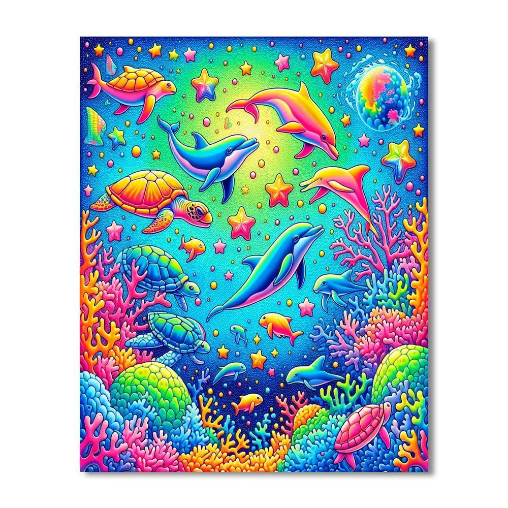 Underwater Adventure For Kids Numbered Painting Kits