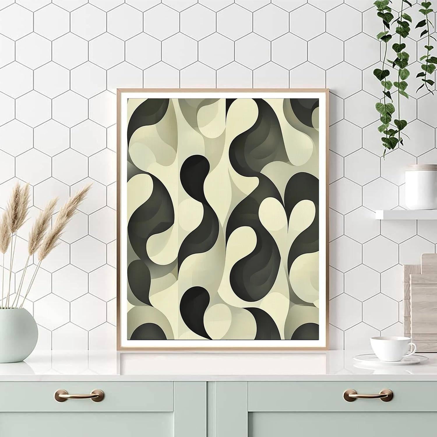 M.C. Escher Inspired The Cycle Of Harmony  Paint By Numbers