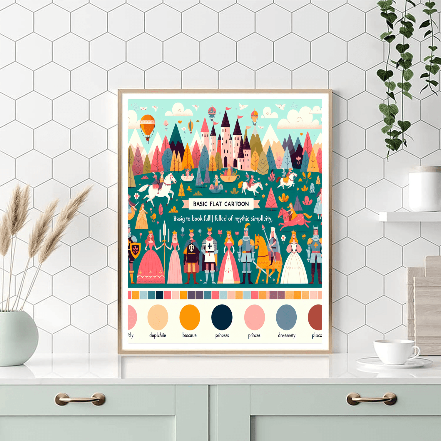 Adventure Story Land Paint By Color