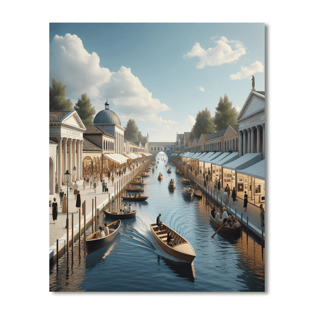 Venezia Biennale - Italy Numbered Painting Kits