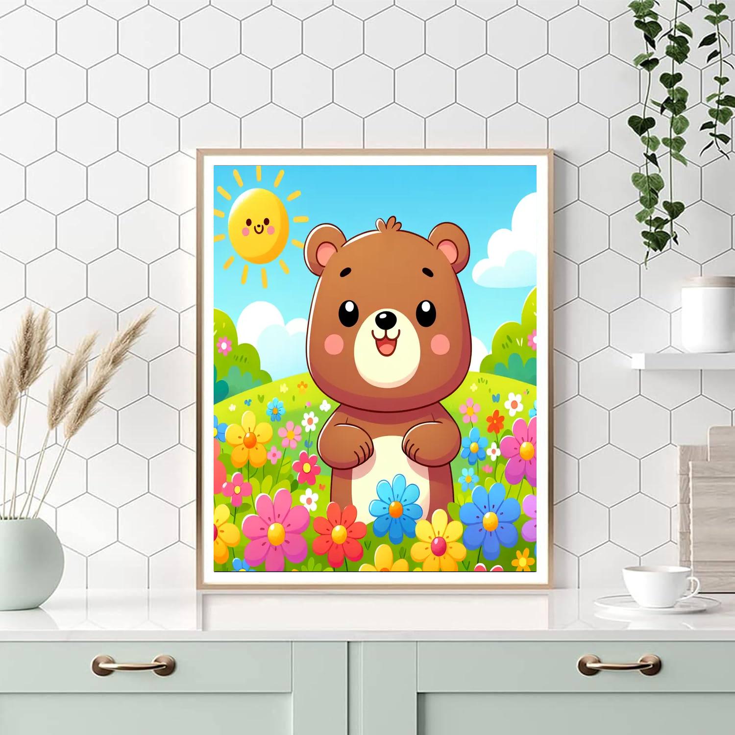 Curious Bear Paint By Numbers Kits