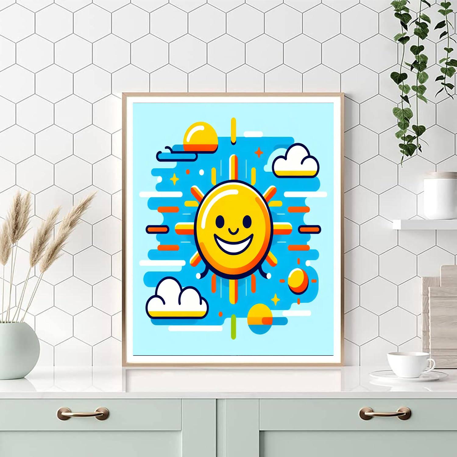 Sunny Doodle Numbered Painting Kits