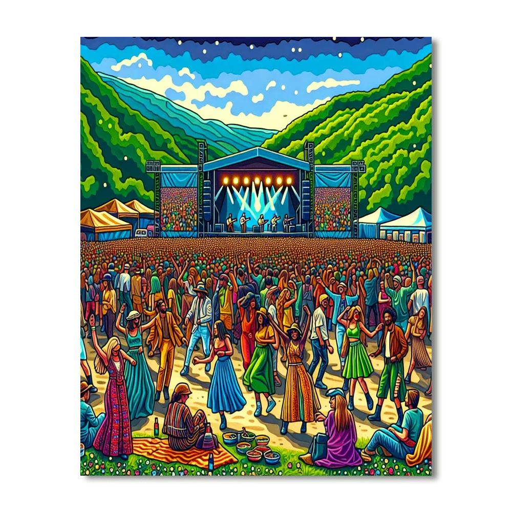 Tbilisi Open Air Paint By Numbers Kits