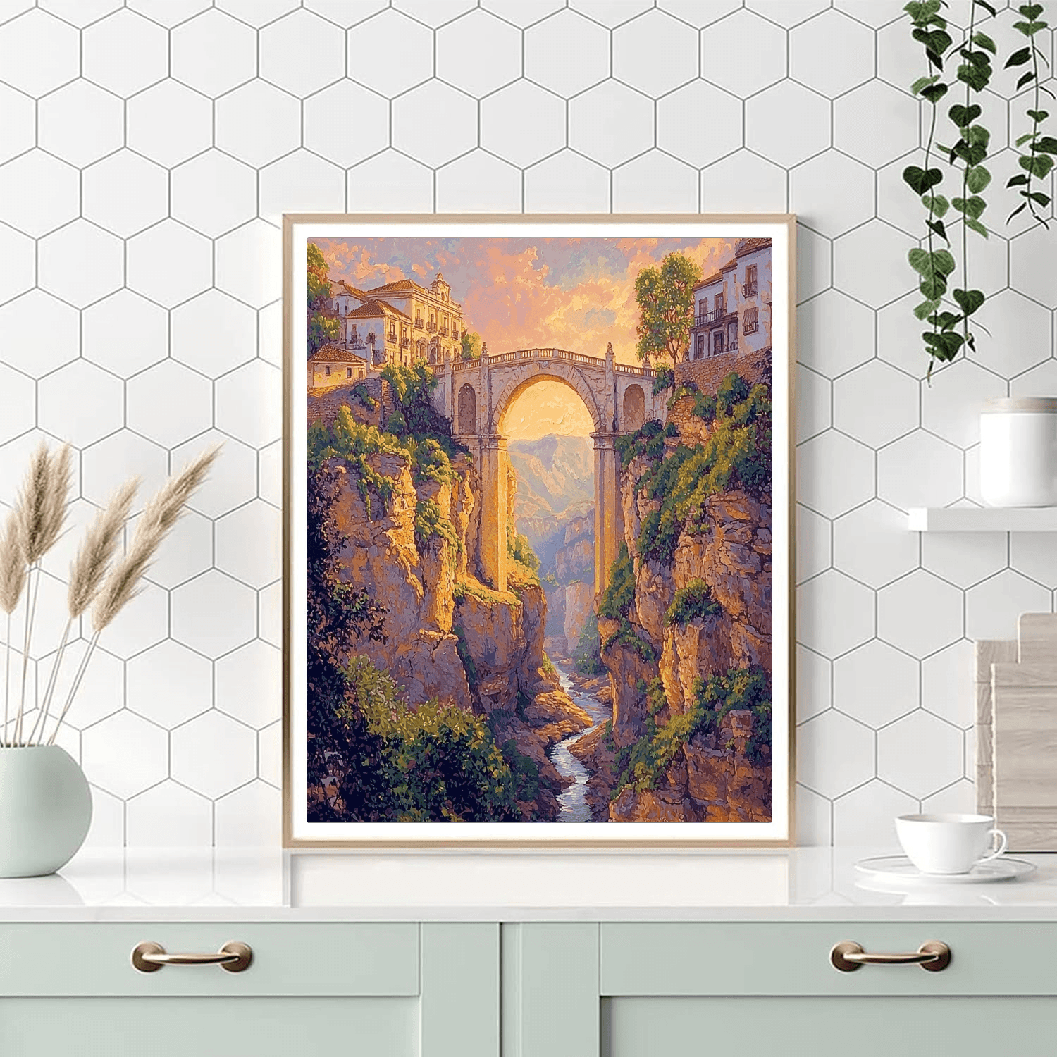 Ronda's Puente Nuevo Numbered Painting Kits