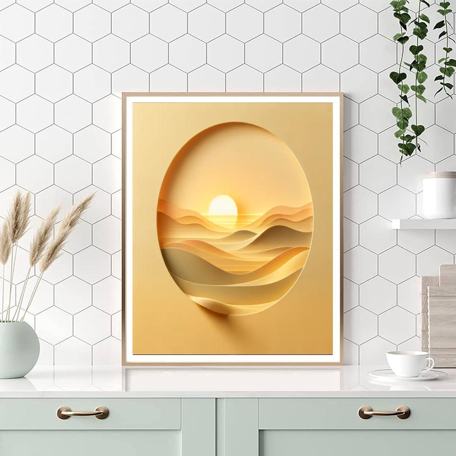 Ancient Desert Serenity DIY Paint By Numbers