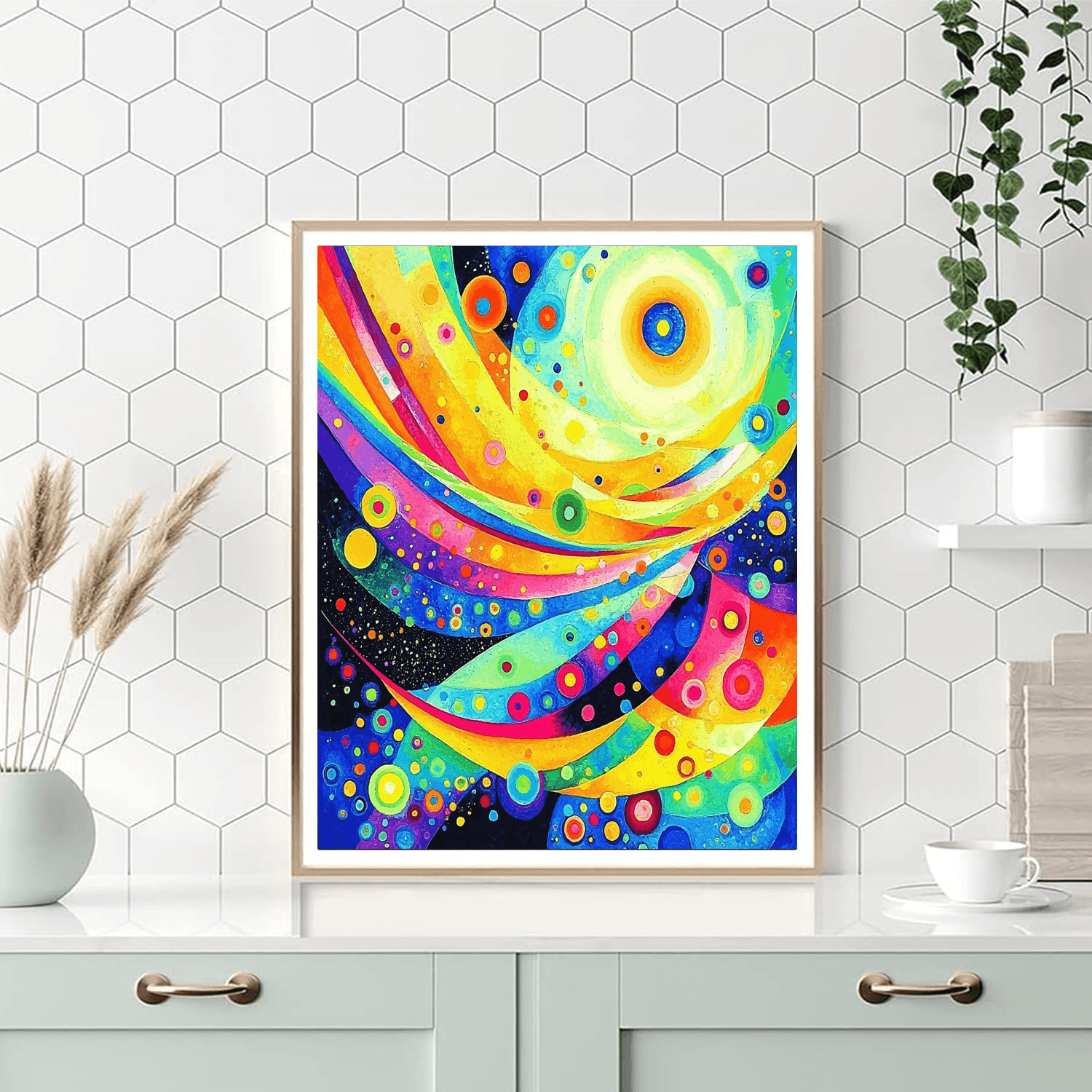 Wassily Kandinsky Inspired Infinite Horizons  Paint By Numbers Kits