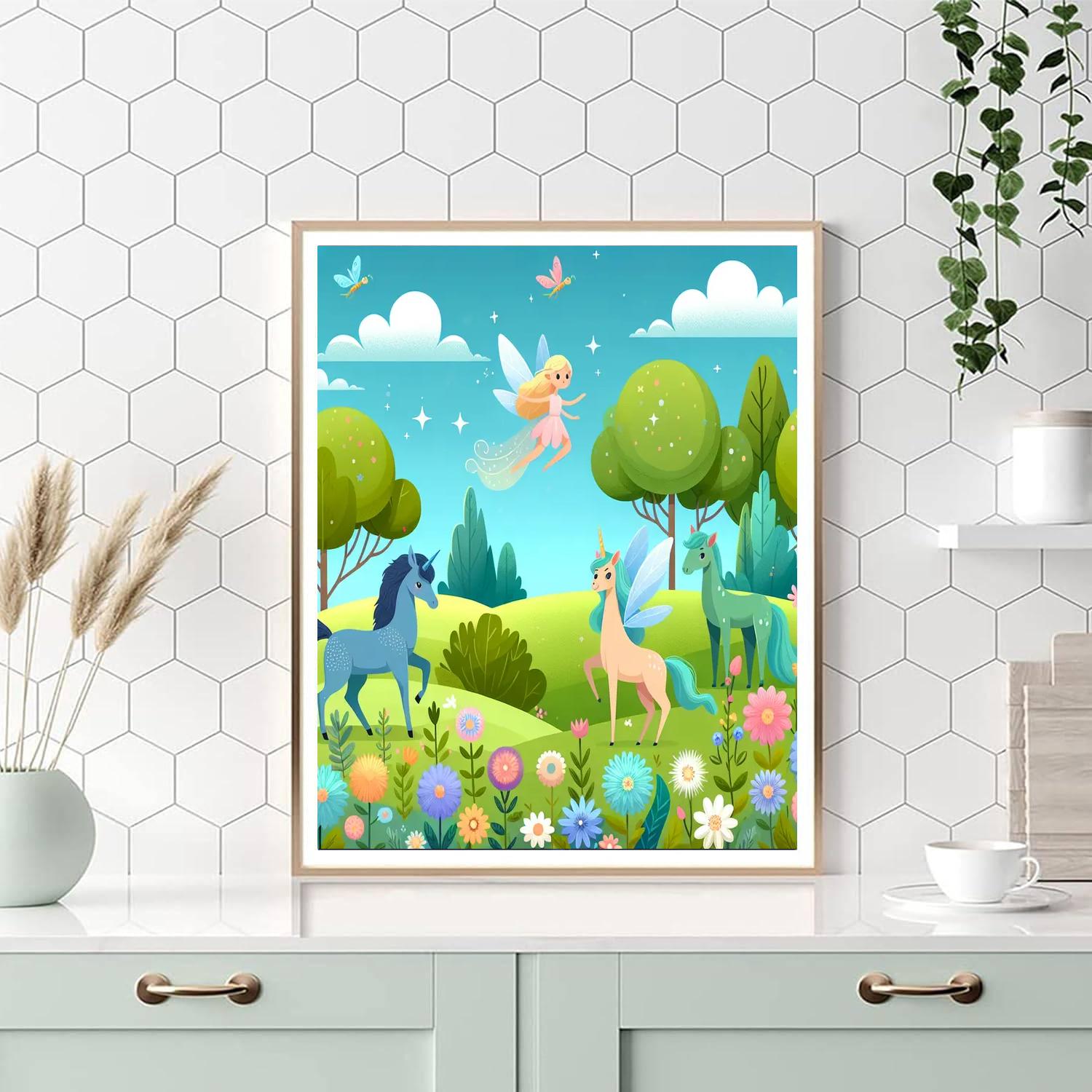 Mystical Meadow Mysteries Painting By Numbers Kit