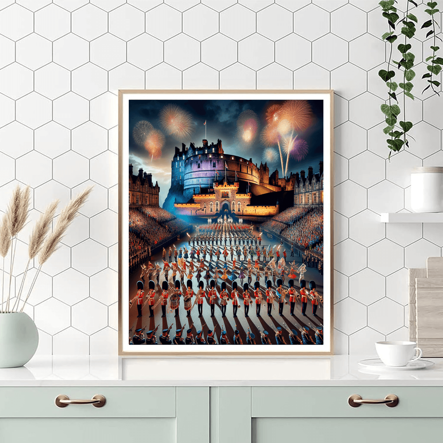 The Royal Edinburgh Military Tattoo - Scotland Numbered Painting Kits