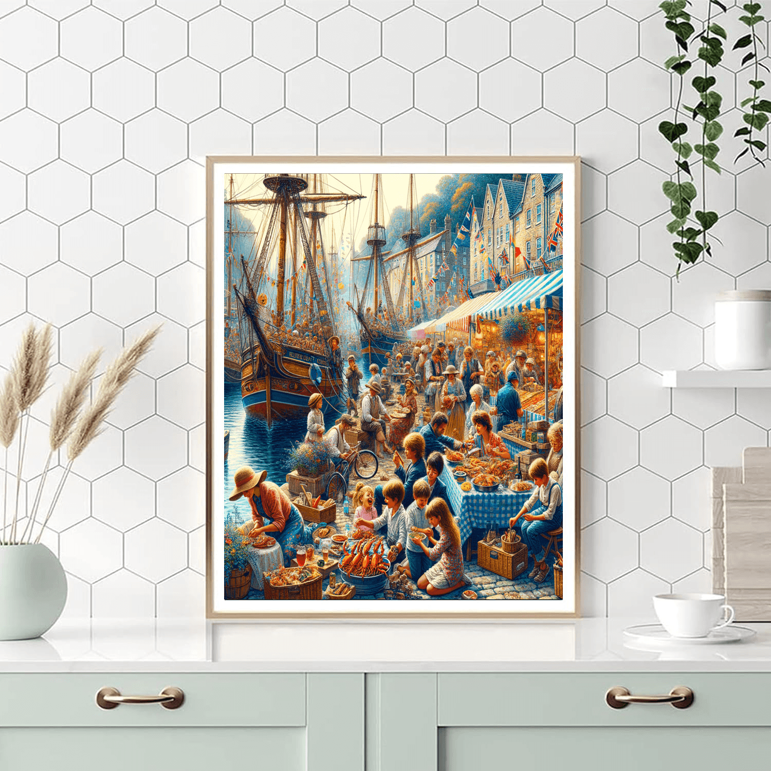 Harbour Day Numbered Painting Kits