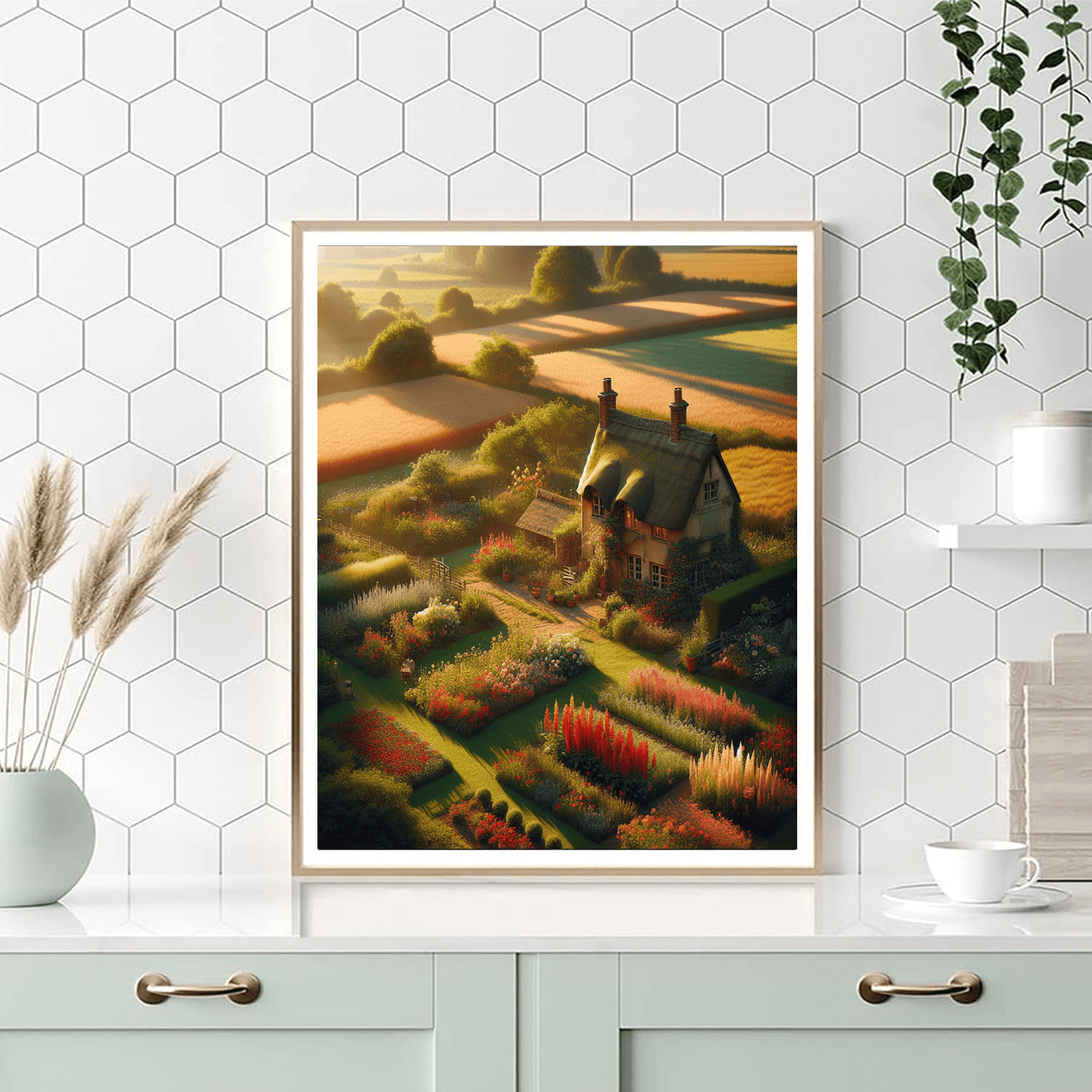 Idyllic Farmhouse Retreat Paint By Numbers