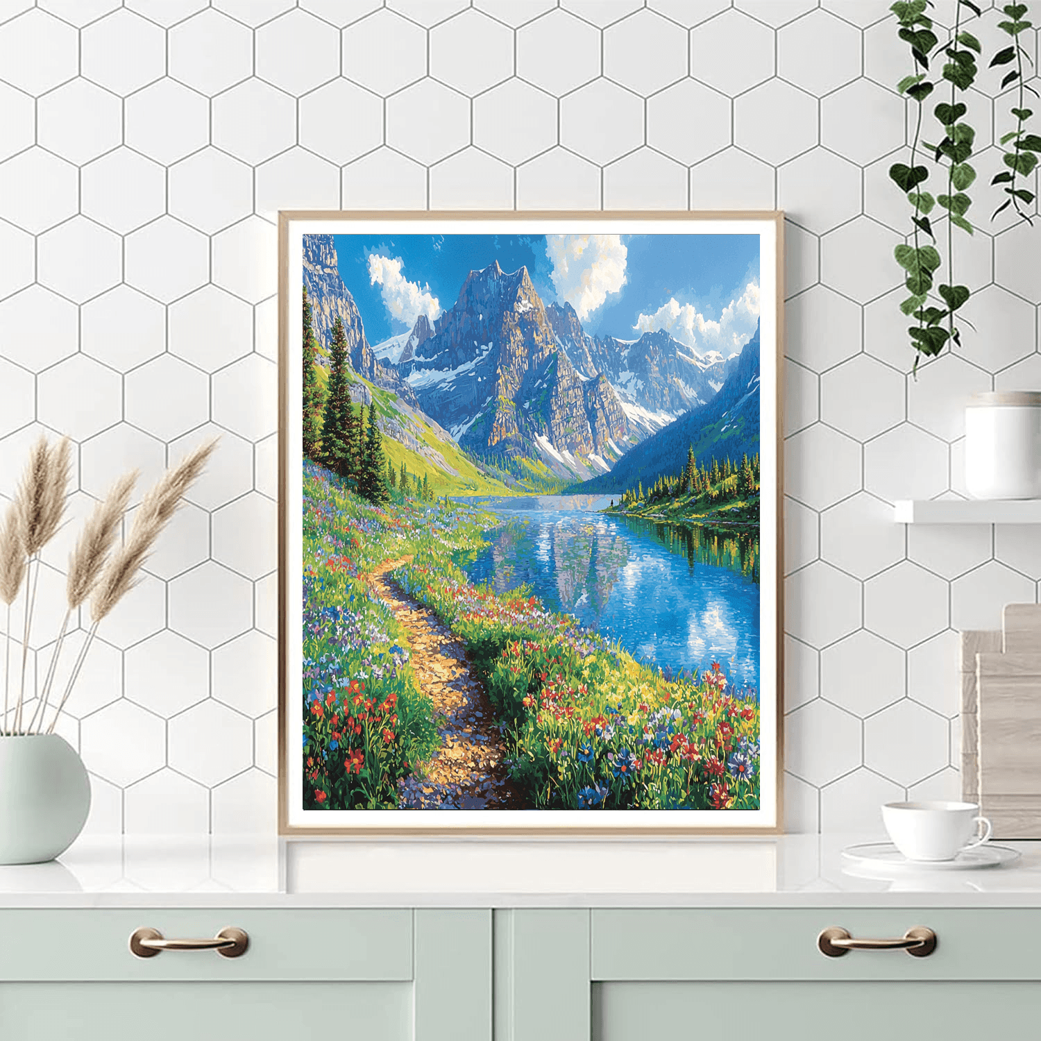 Glacier National Park Numbered Painting Kits