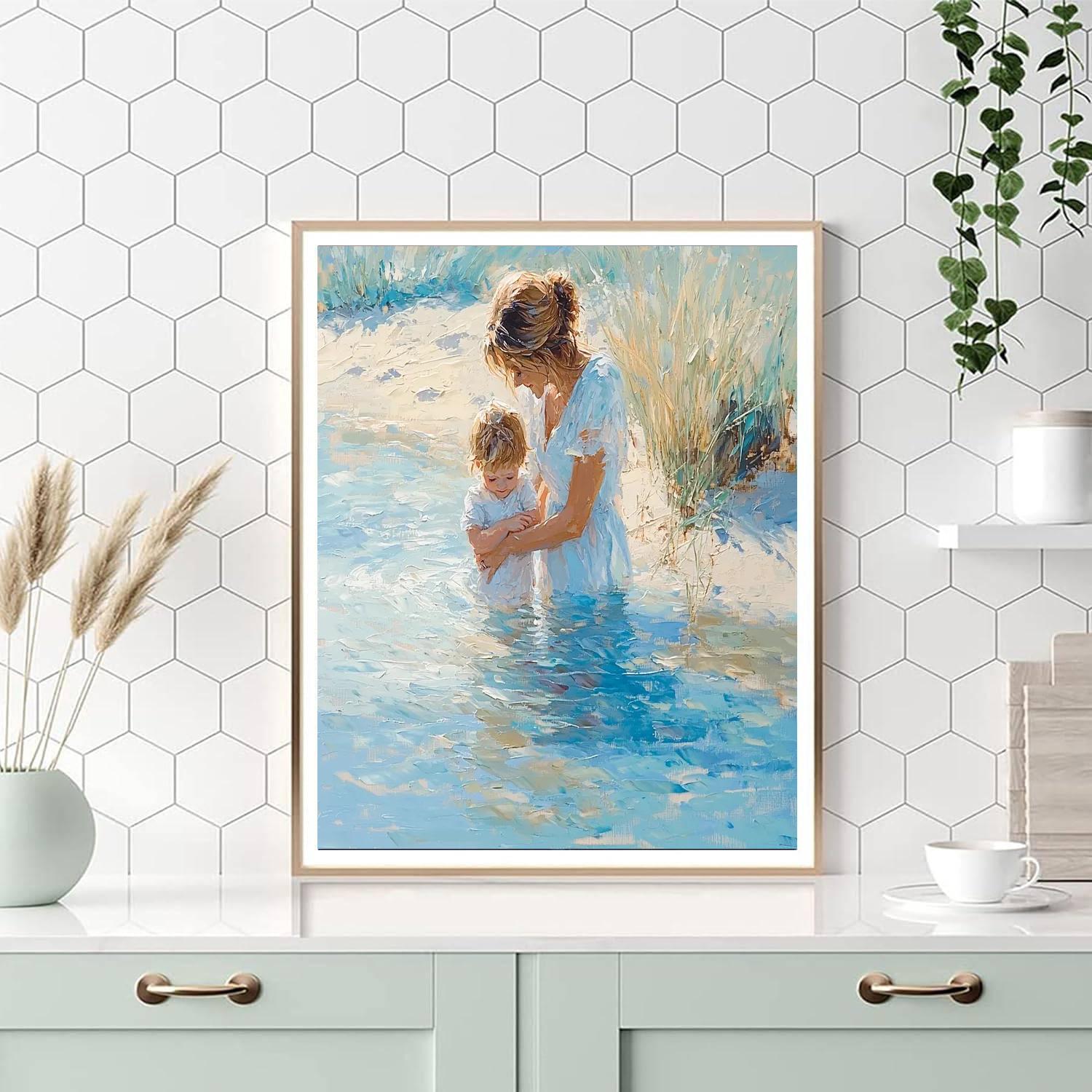 Waves Of Love And Care Paint By Numbers