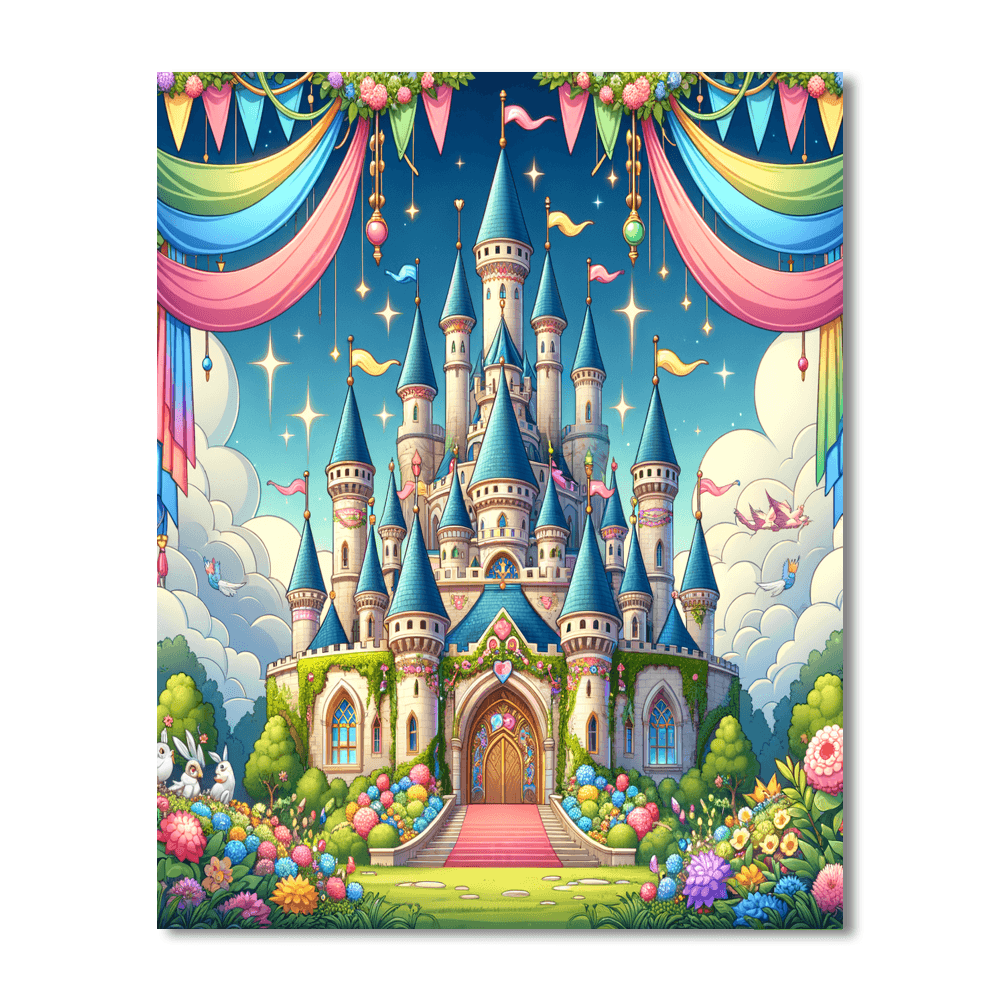 Wonderous Castle Adventure Numbered Painting Kits