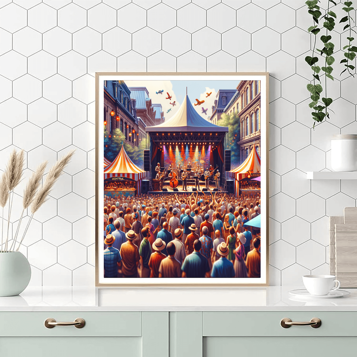 The Montreal International Jazz Festival Paint By Numbers