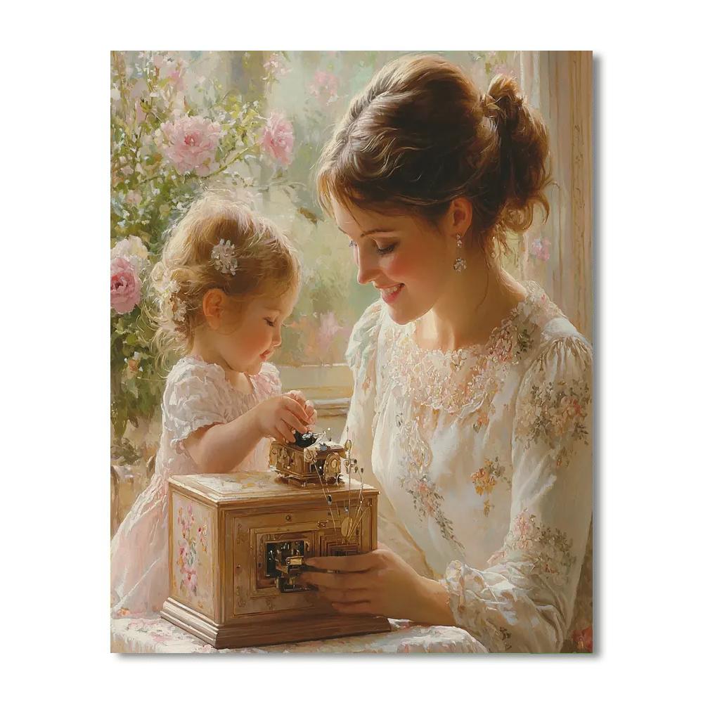 Melody Of The Heart Number Painting