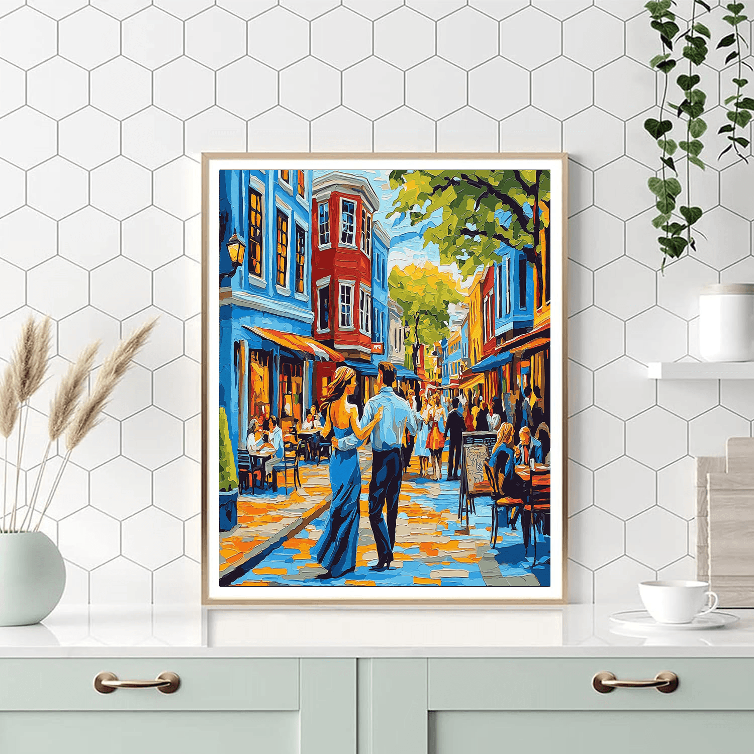 La Boca - Buenos Aires Numbered Painting Kits