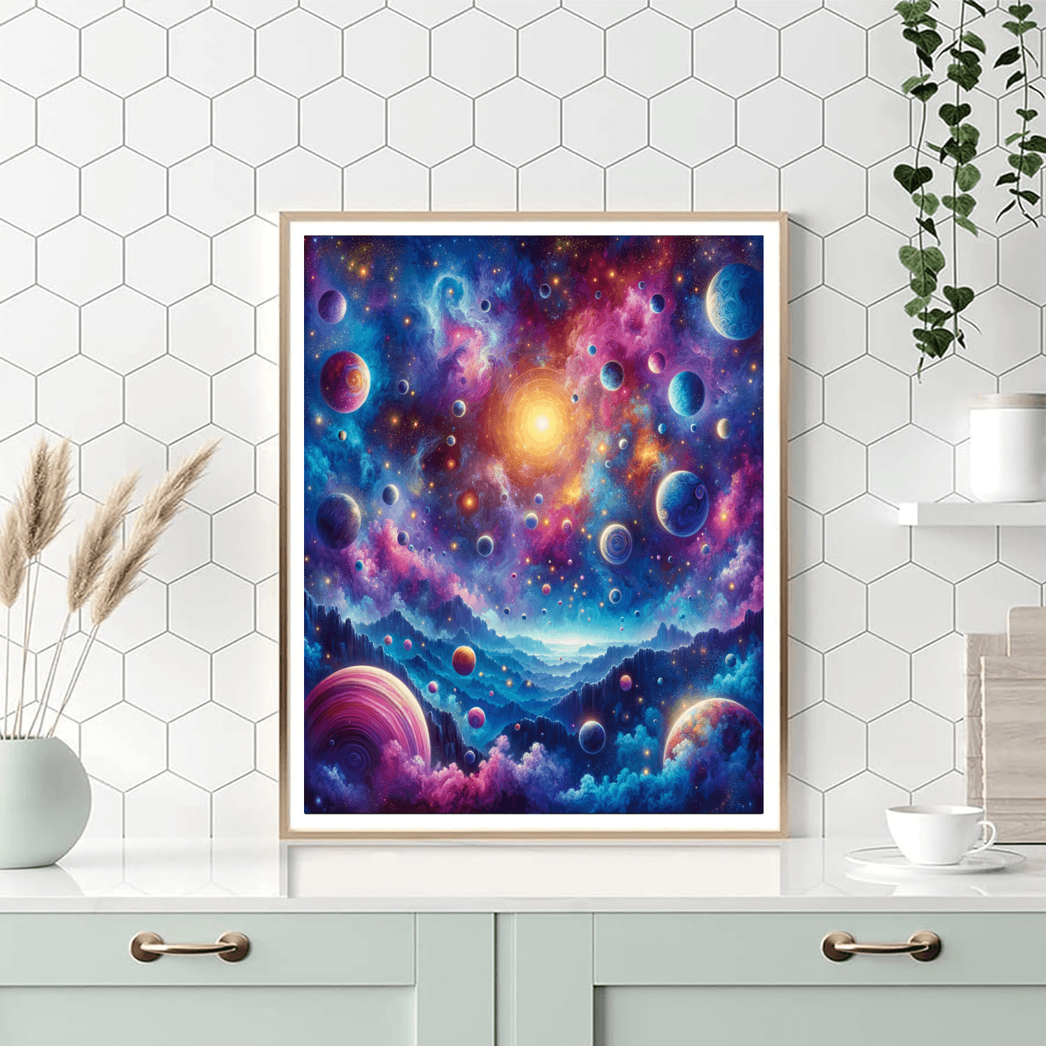 Galactic Adventures Numbered Painting Kits