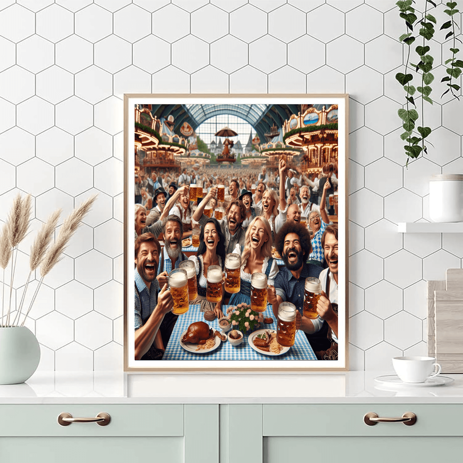 The Oktoberfest - Germany Number Painting