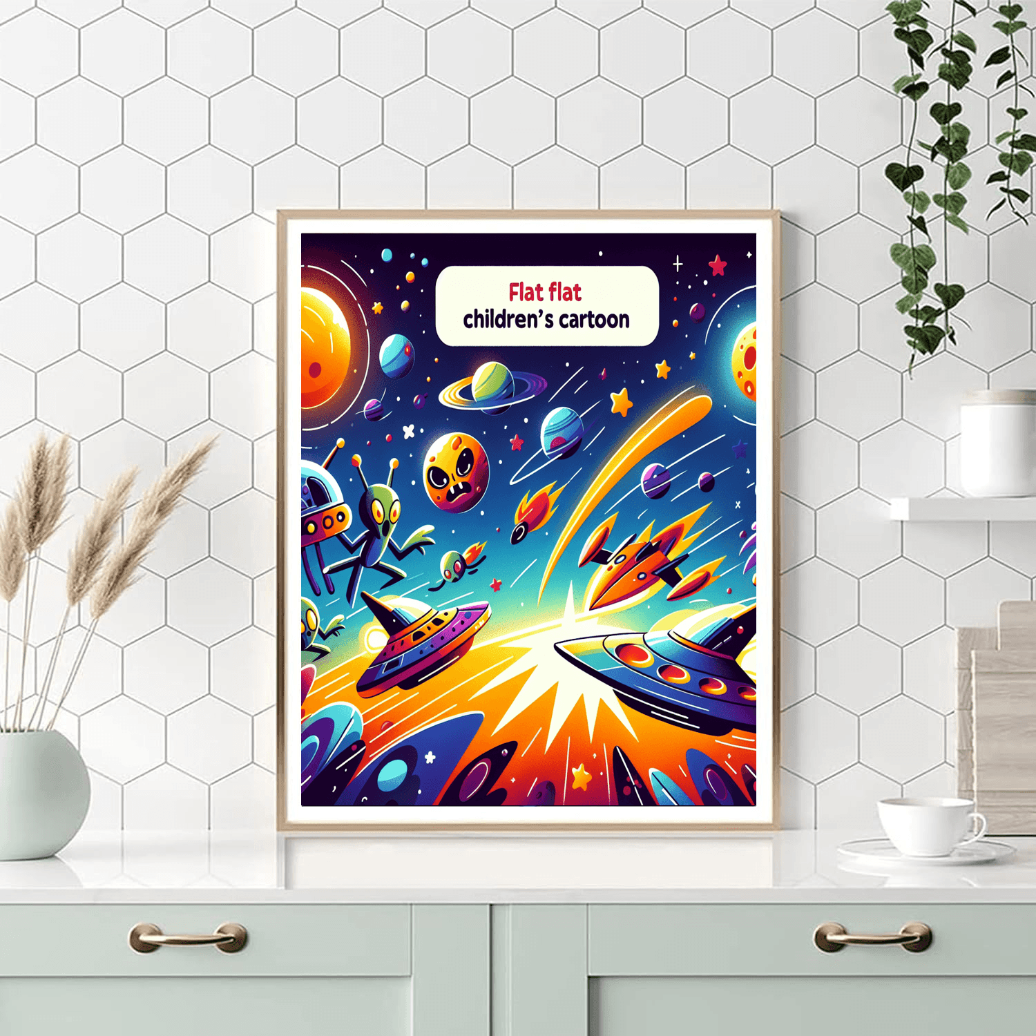 Galactic Battlefront Paint By Numbers Art