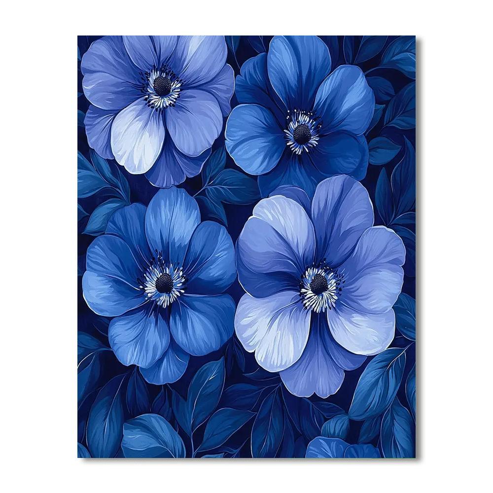 Georgia O'Keeffe Inspired Mythical Night Blooming  Paint By Number