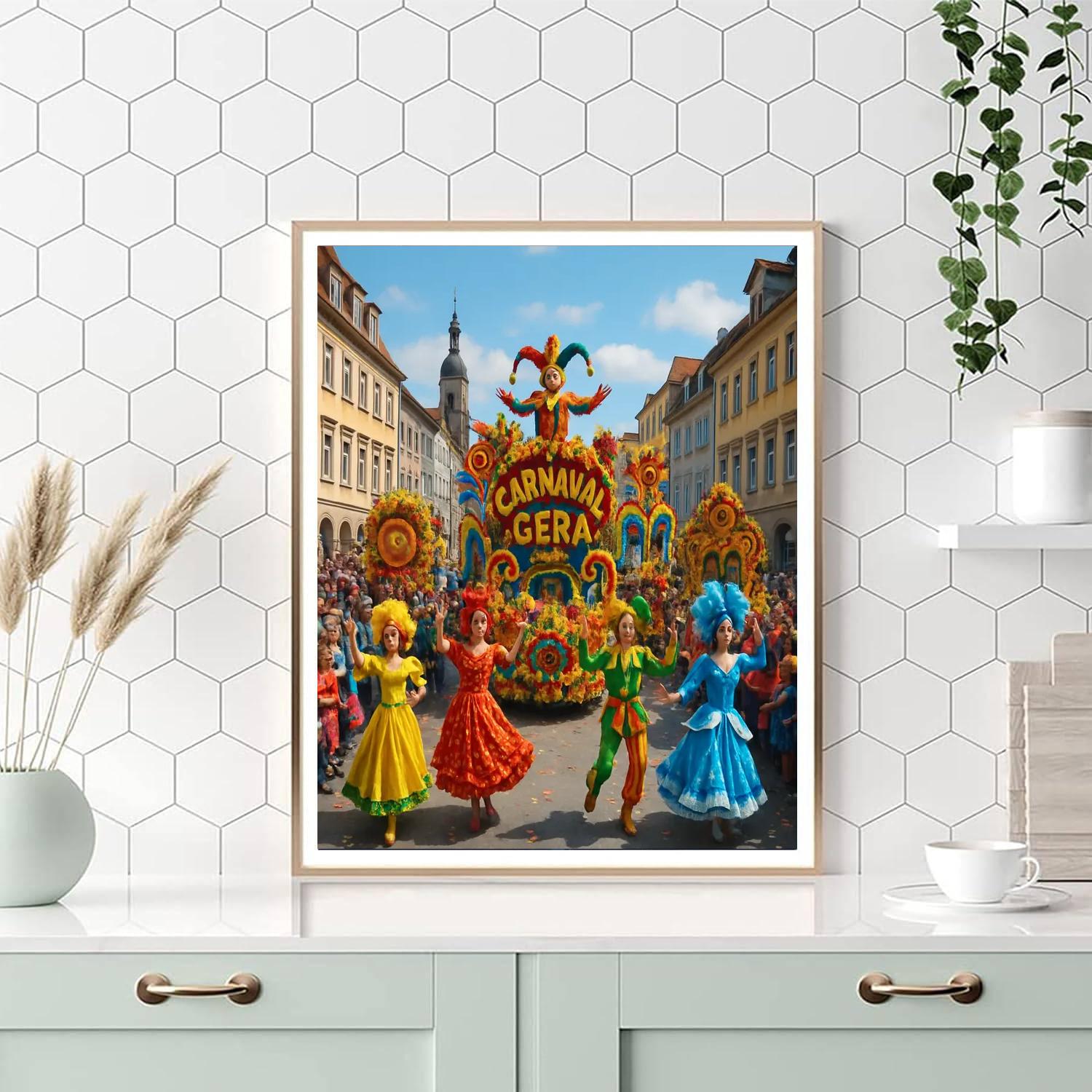 Carnival Of Gera - Gera, Germany DIY Paint By Numbers