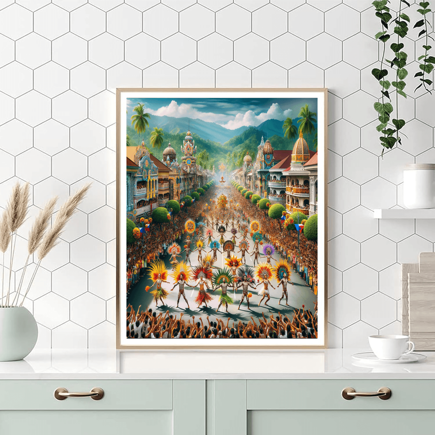 Pintaflores Festival - Philippines Numbered Painting Kits