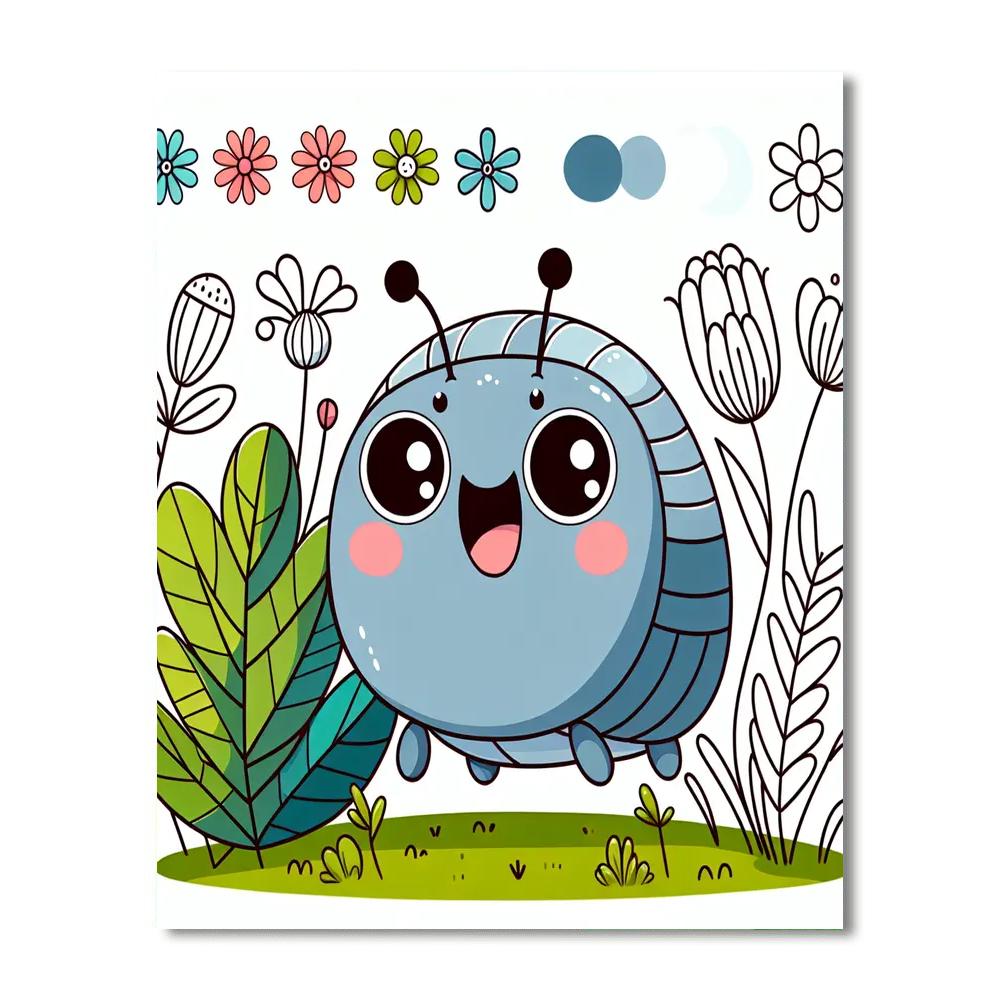 Dizzy Doodlebug Paint By Color