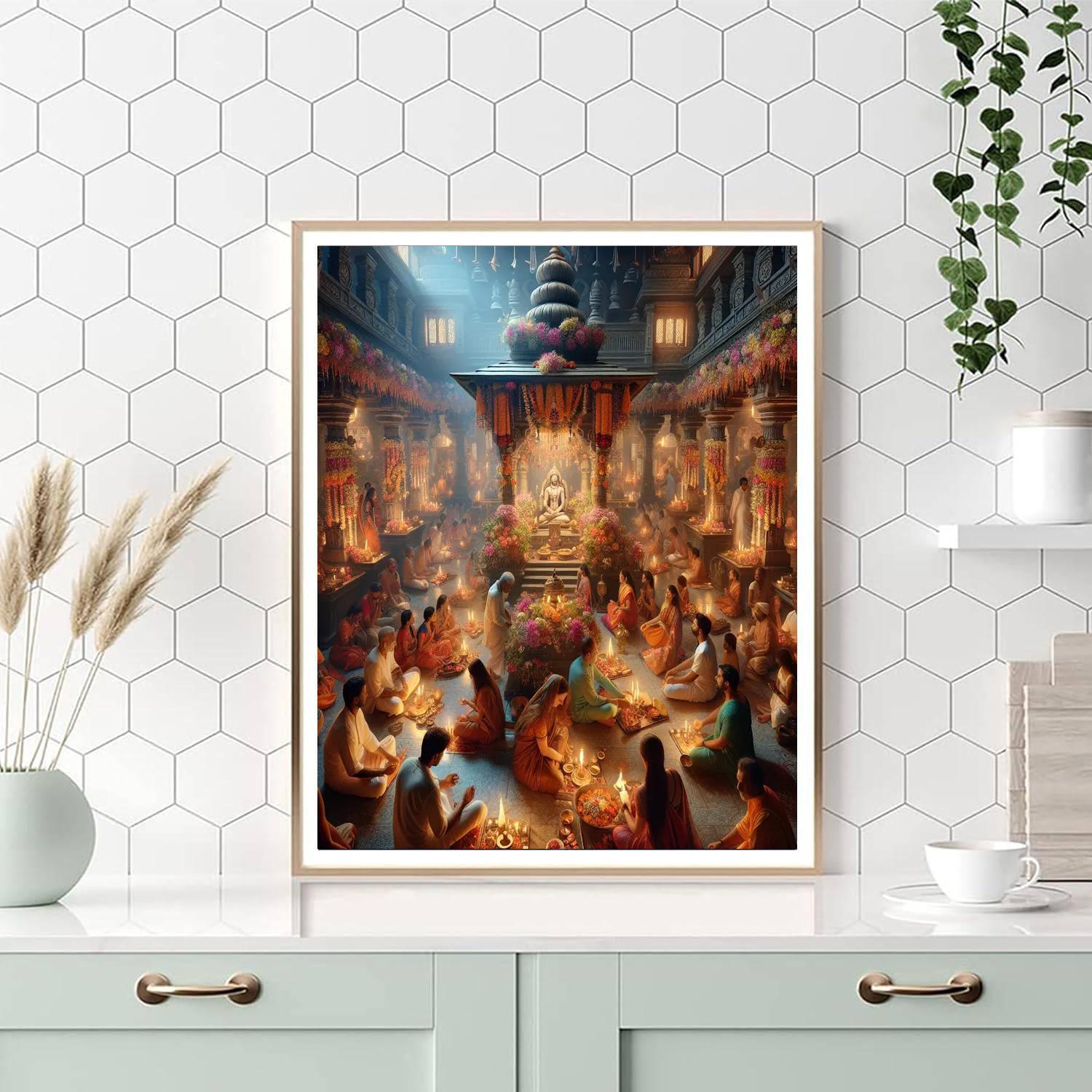 Maha Shivaratri Paint By Numbers Art