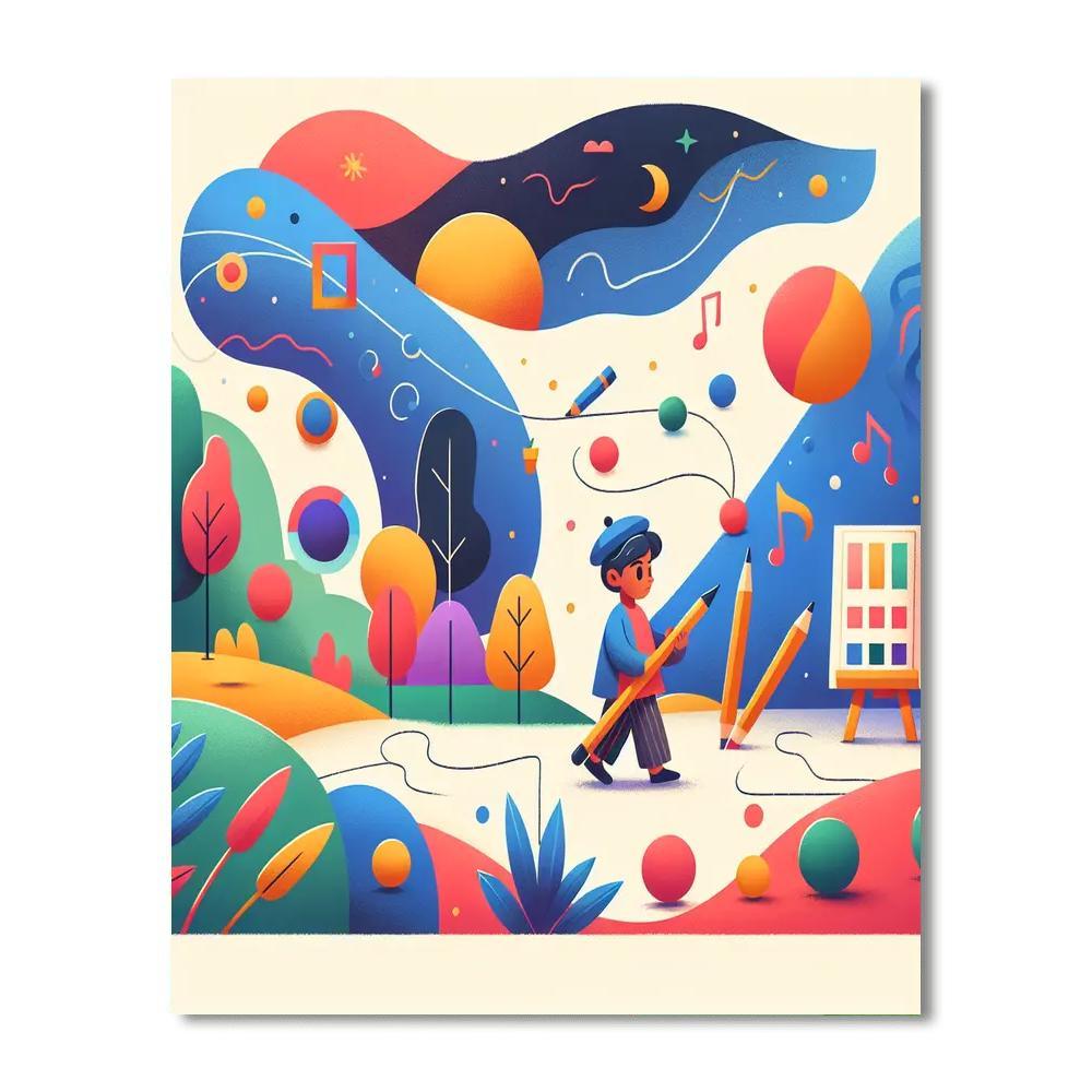 Art Adventure Journey Paint By Number
