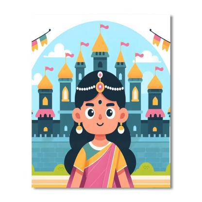 Princess Castle Dreams Numbered Painting Kits