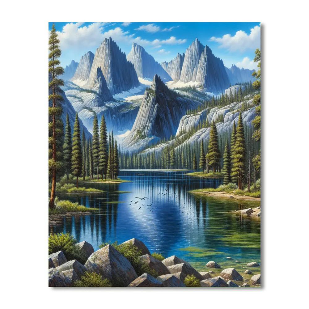 Wilderness Sanctuary DIY Paint By Numbers