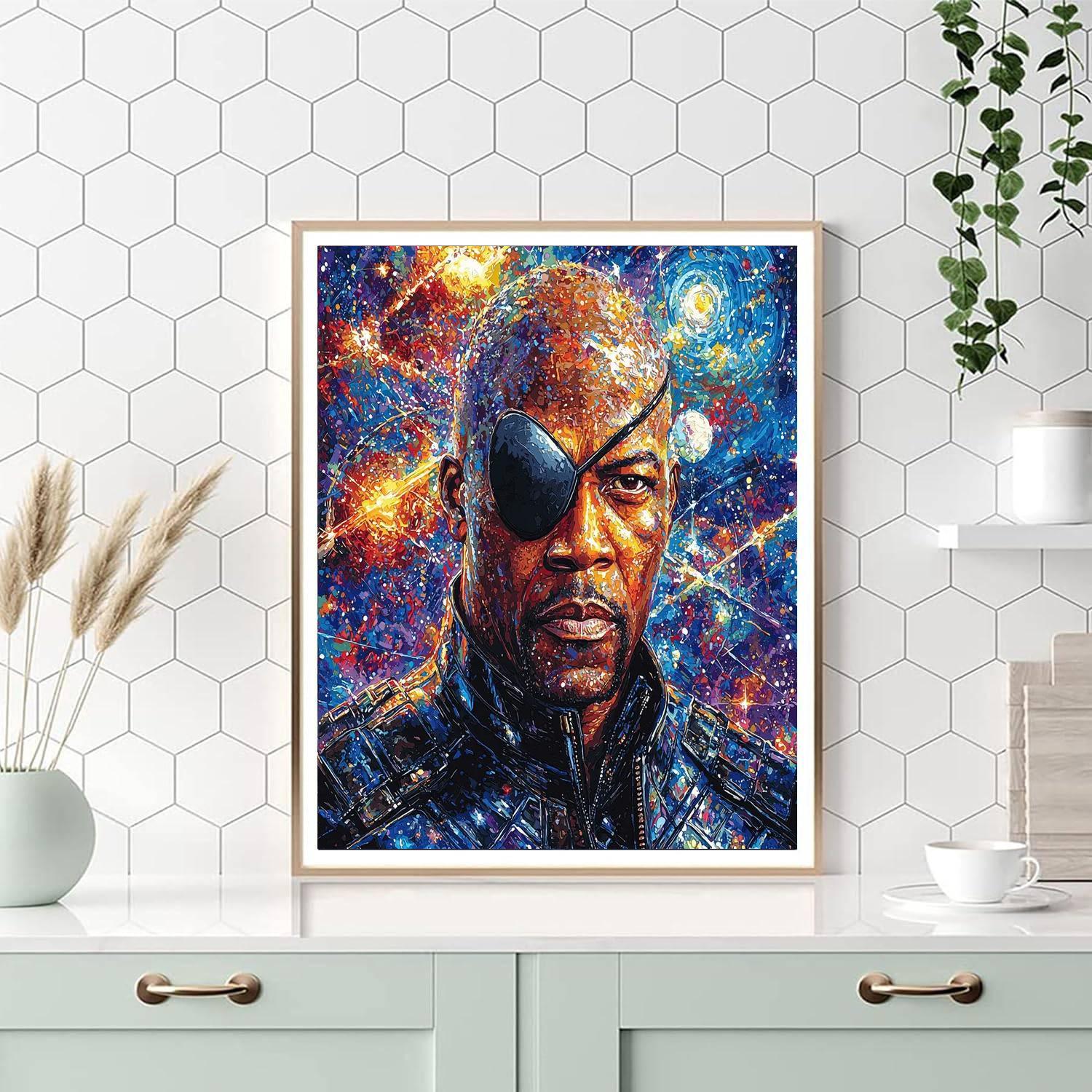 Samuel L. Jackson: The Unyielding Force Of Nick Fury Numbered Painting Kits