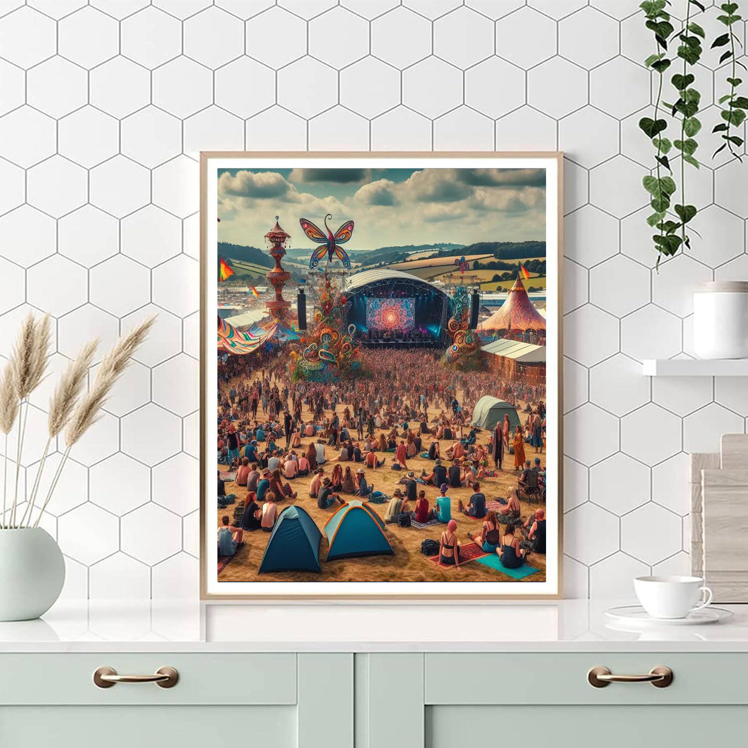 Pohoda Festival - Trenčín, Slovakia Number Painting