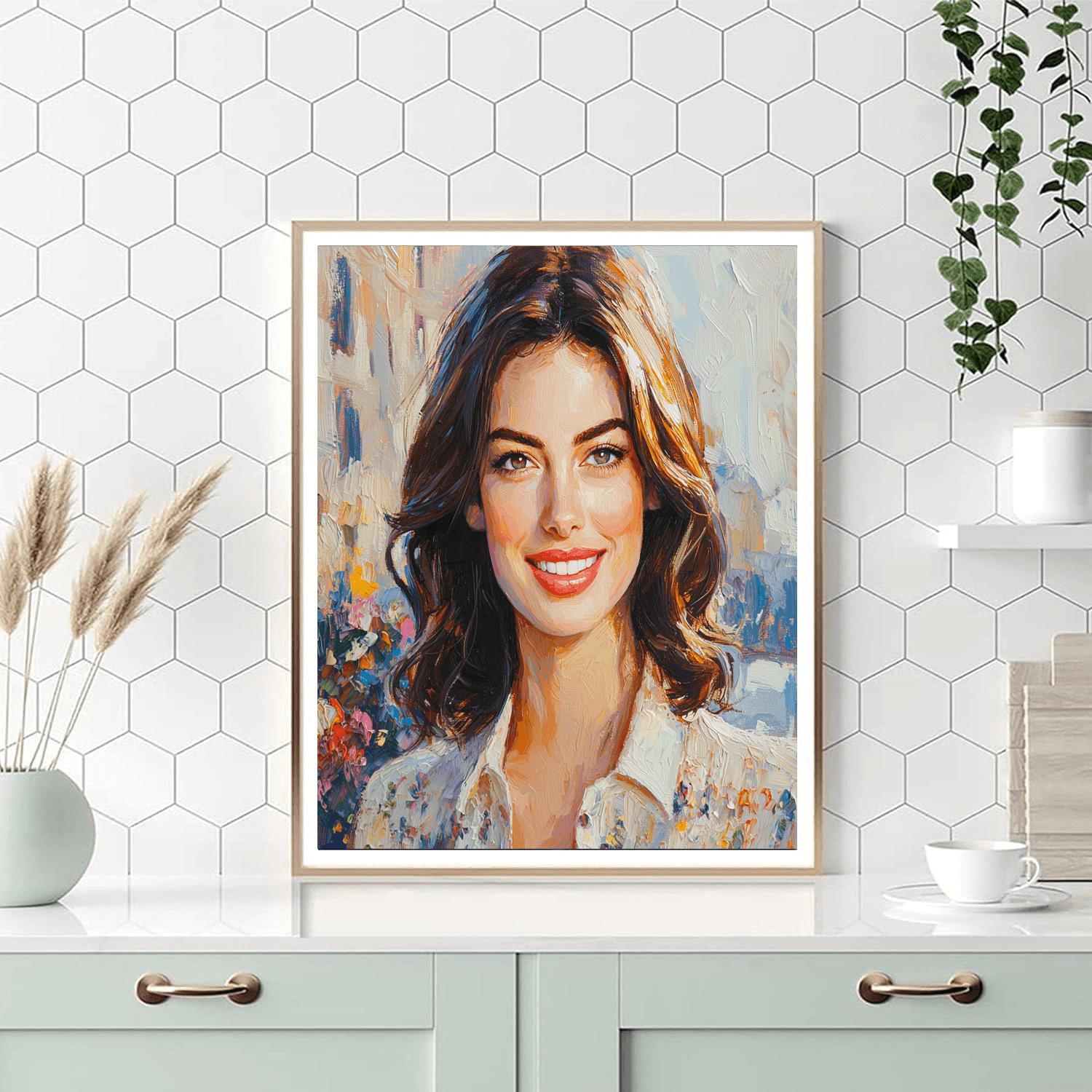 Anne Hathaway: Shining Brighter Than Hollywood's Brightest Stars Paint By Numbers