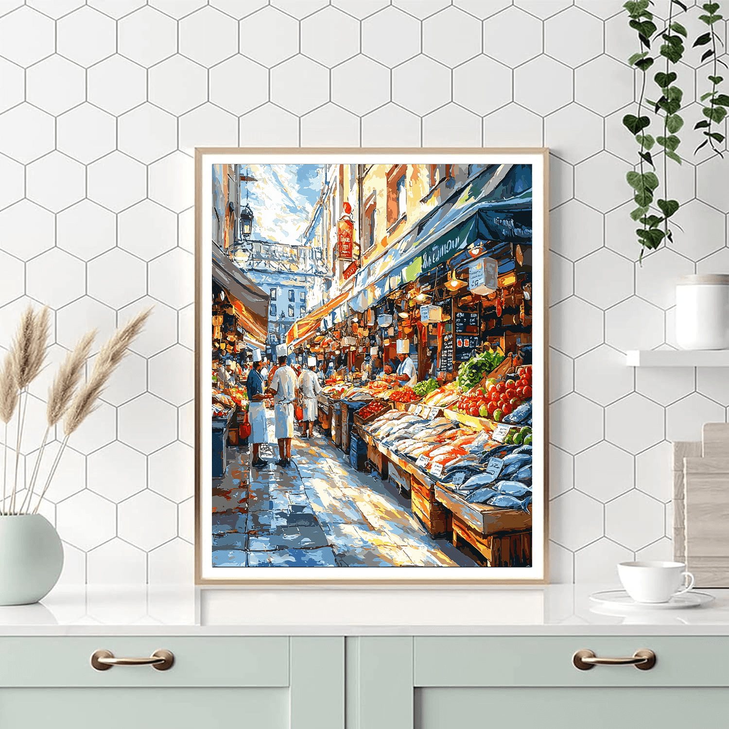 Sydney Fish Market Numbered Painting Kits