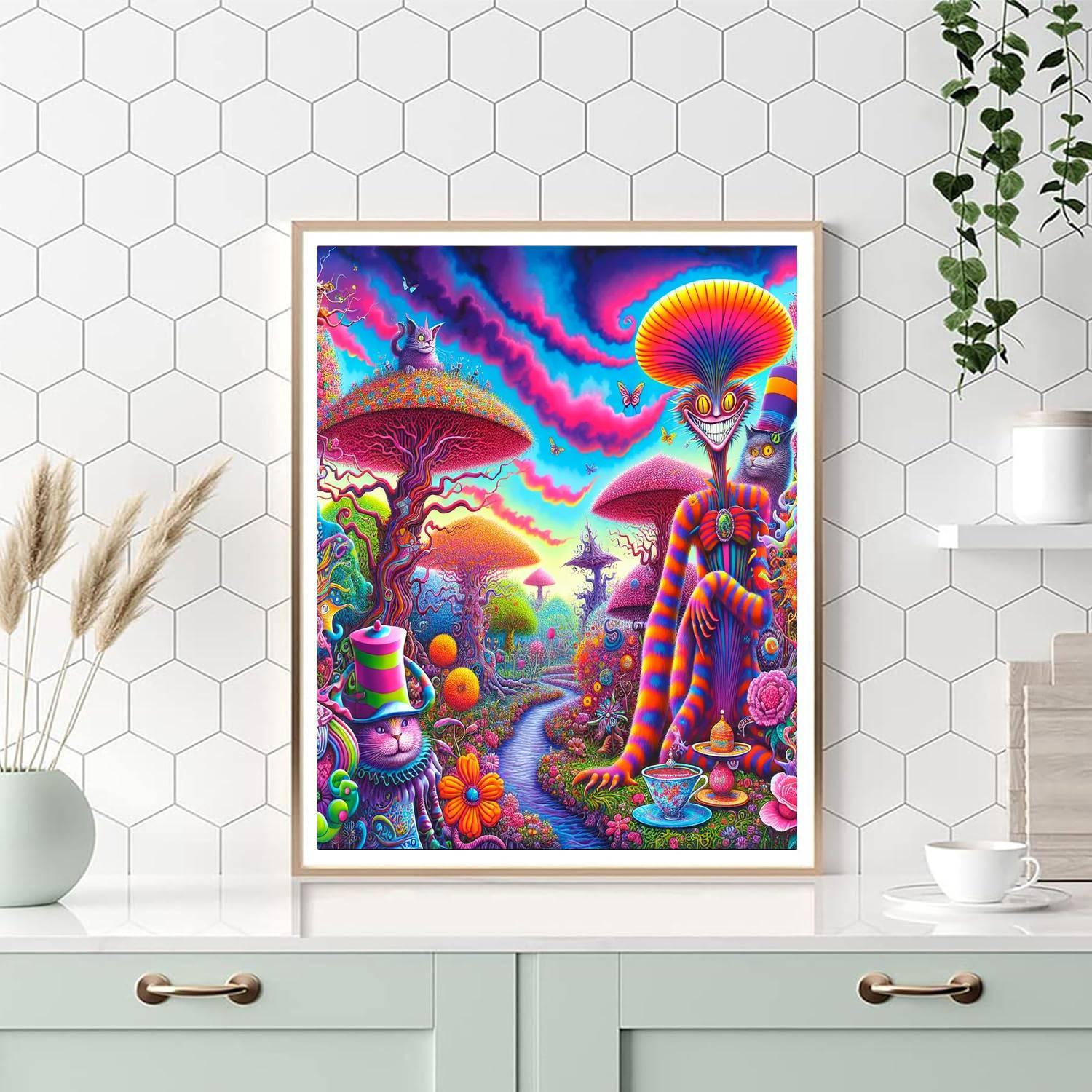 Magical Adventure In Wonderland Paint By Number