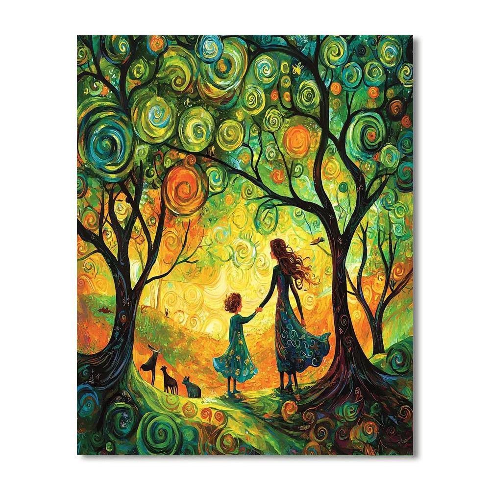 A Mother's Journey DIY Paint By Numbers
