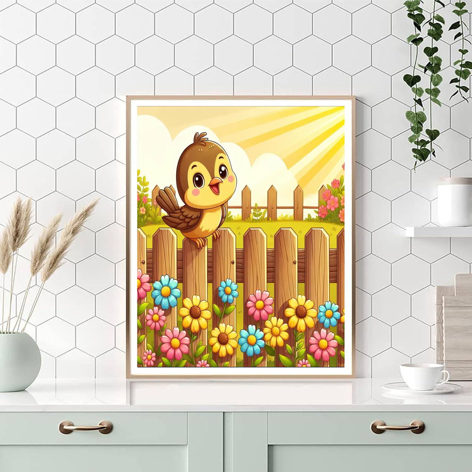 Spunky Sparrow Numbered Painting Kits